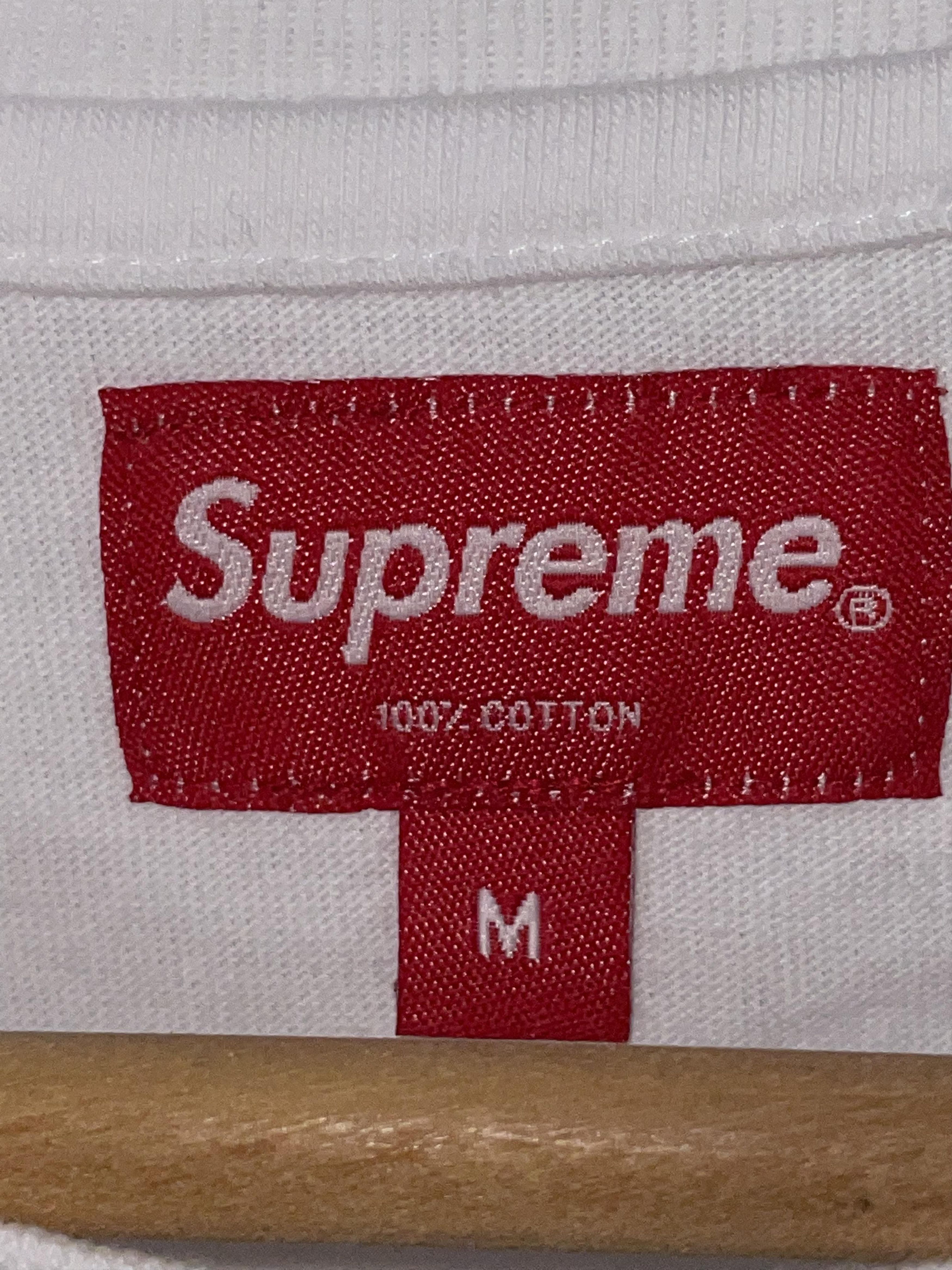 Supreme SUPREME Arabic Logo Washed Tee FW21 Size US M / EU 48-50 / 2 - 4 Thumbnail