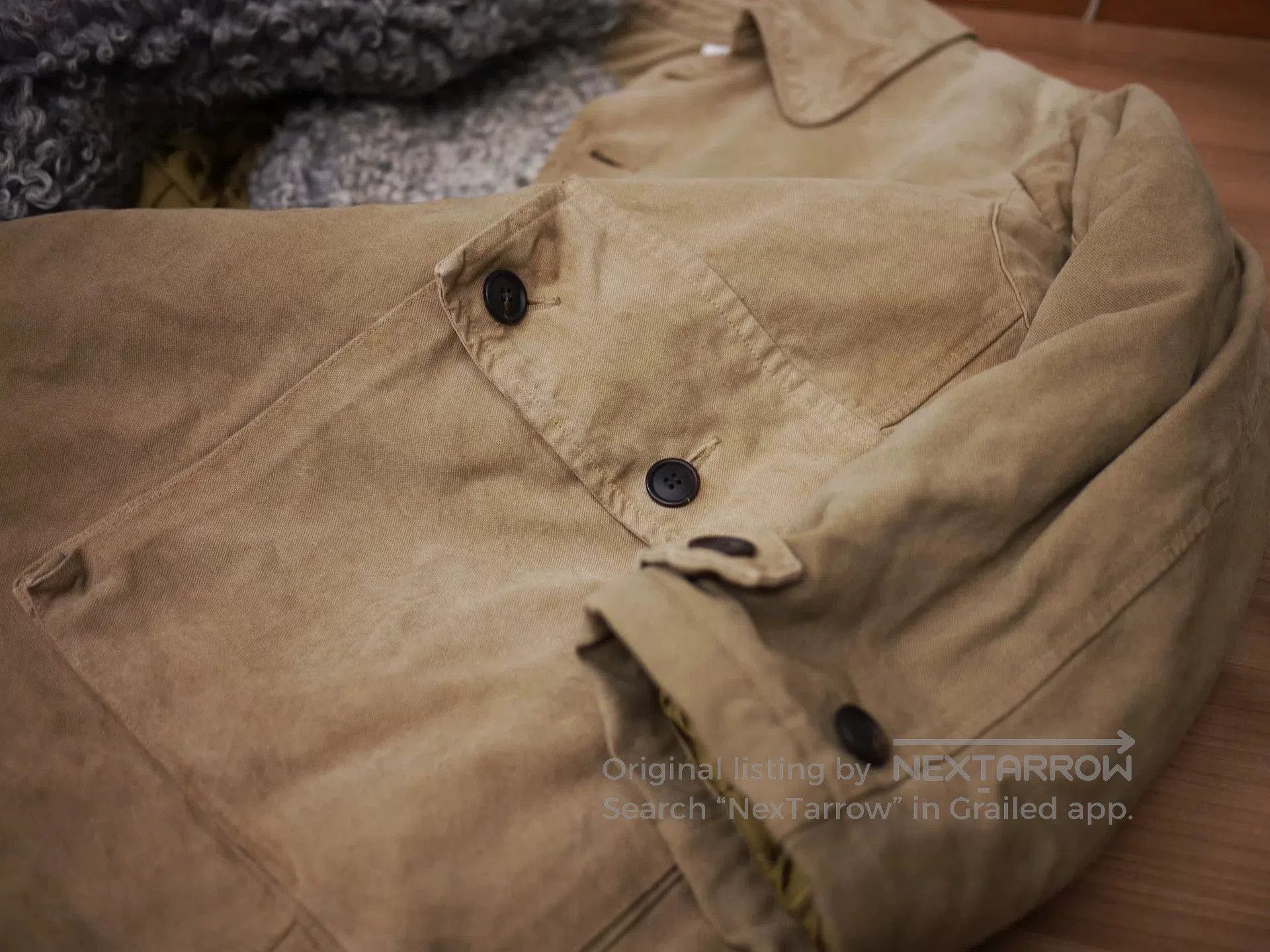 Visvim visvim winfield shearling coat in beige. Size US XS / EU 42 / 0 - 4 Thumbnail