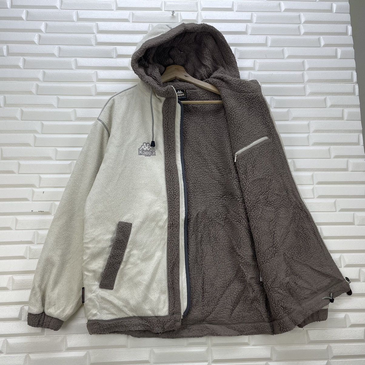 Kappa × Other Hard To Find Kappa Awrothermo Hoodies Sherpa Jacket Size US M / EU 48-50 / 2 - 3 Thumbnail