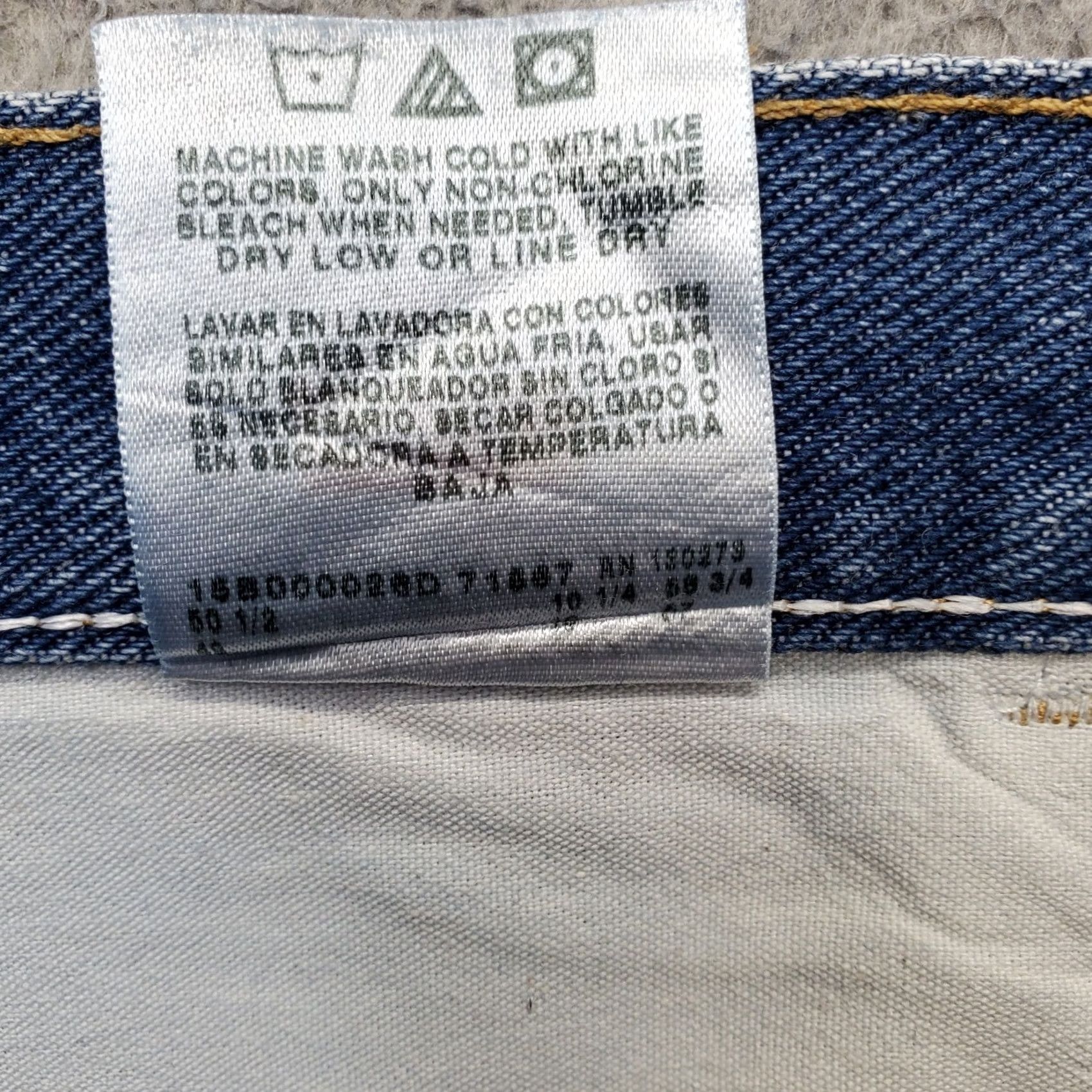 Wrangler Wrangler Mens Blue Denim Denim Bermuda Shorts 48 Carpenter Relaxed High Rise Flat Front 5-Pocket Size US 32 / EU 48 - 7 Thumbnail