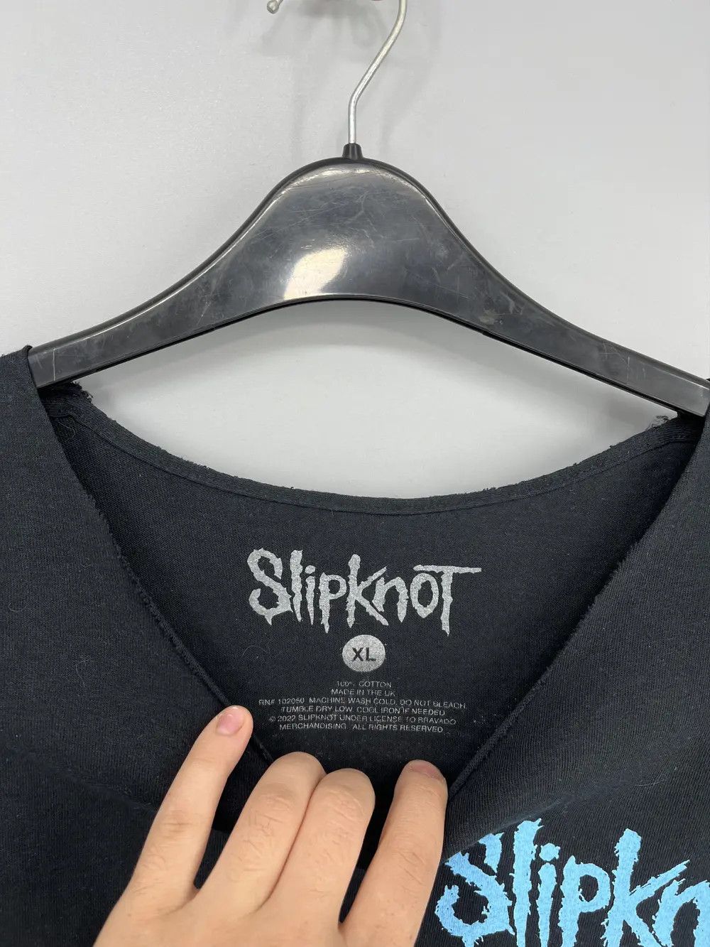 Band Tees Slipknot Vintage Y2K Tour 2022 T-Shirts Big Logo Size L Size US L / EU 52-54 / 3 - 8 Thumbnail