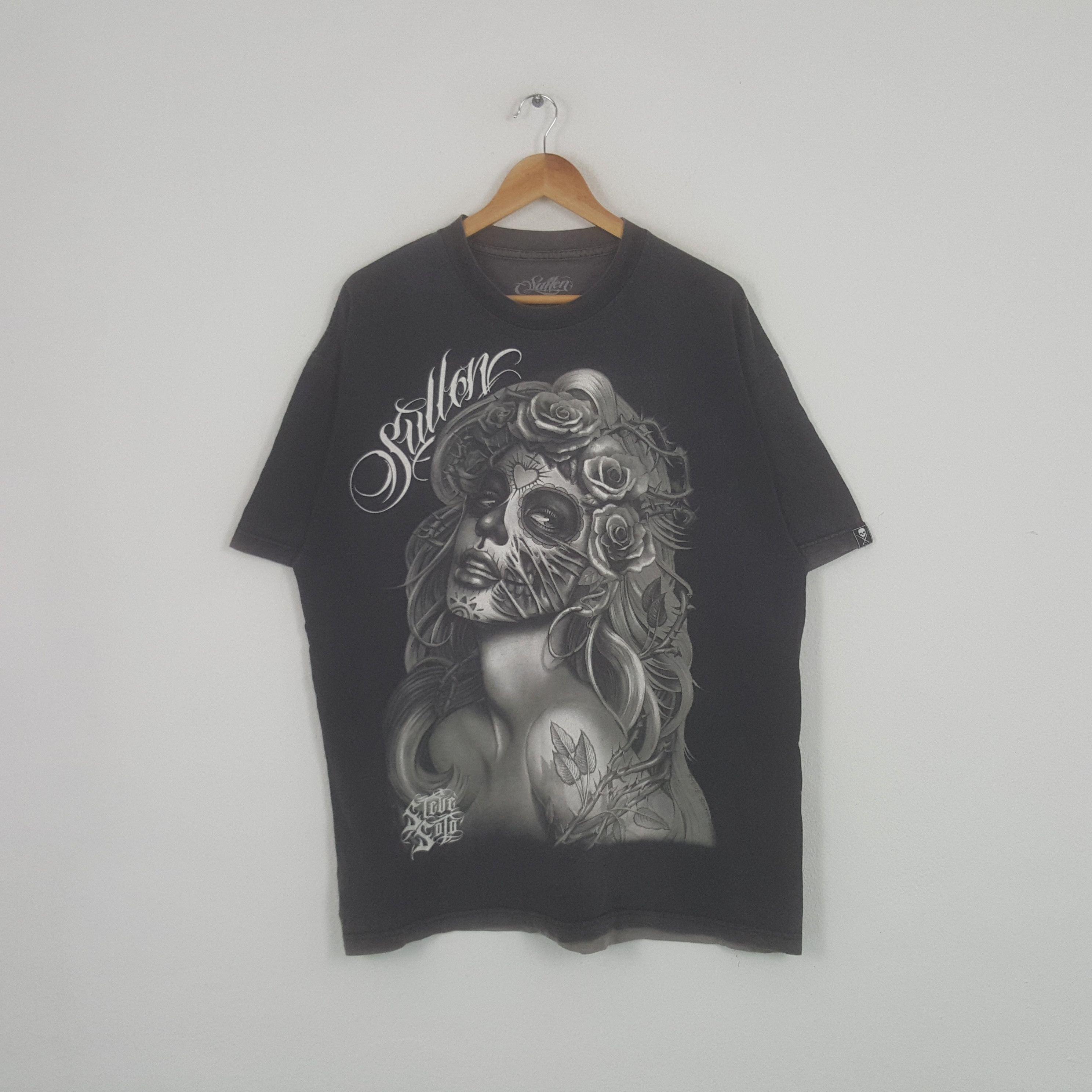 Vintage Sullen Art X Steeve Soto Horror Style Tshirt