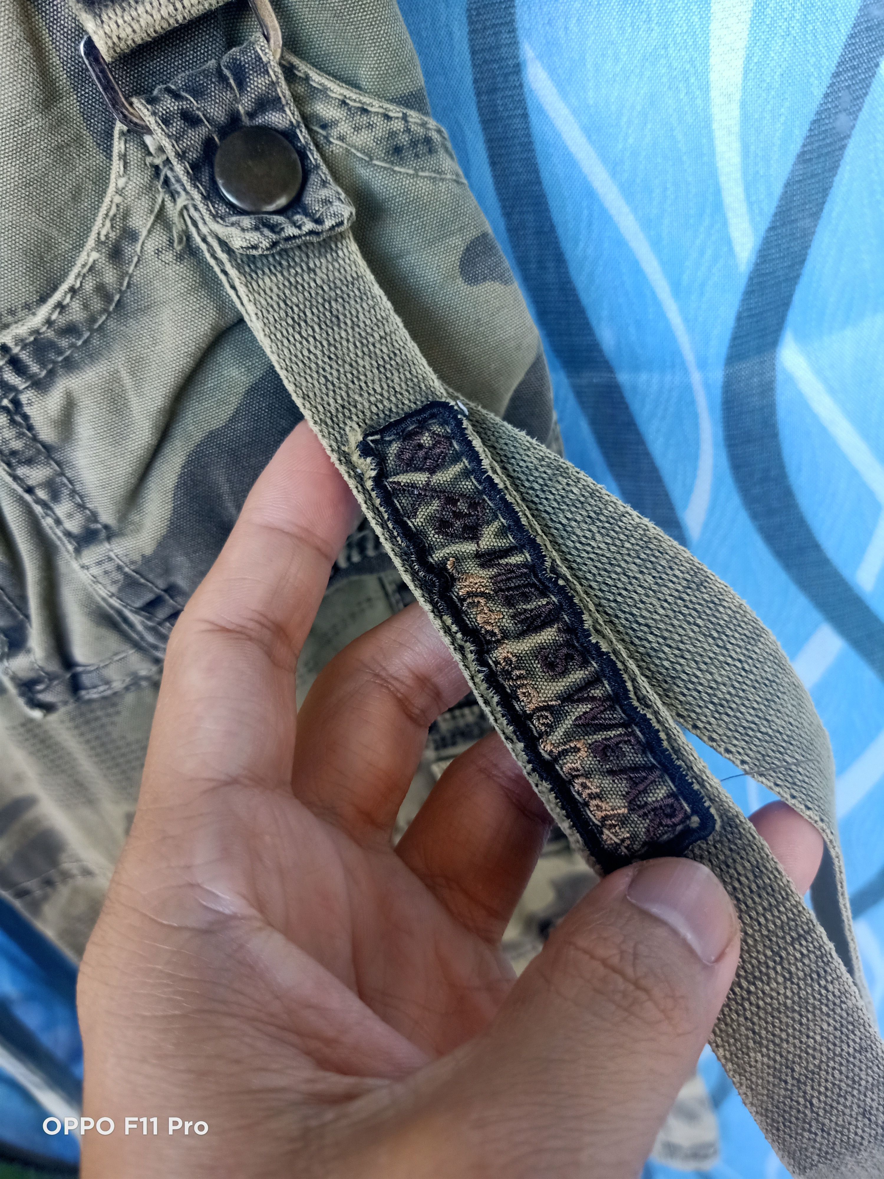 99%IS- × Beauty Beast Parachute Bondage Camo Cargo Pants Size US 32 / EU 48 - 4 Thumbnail