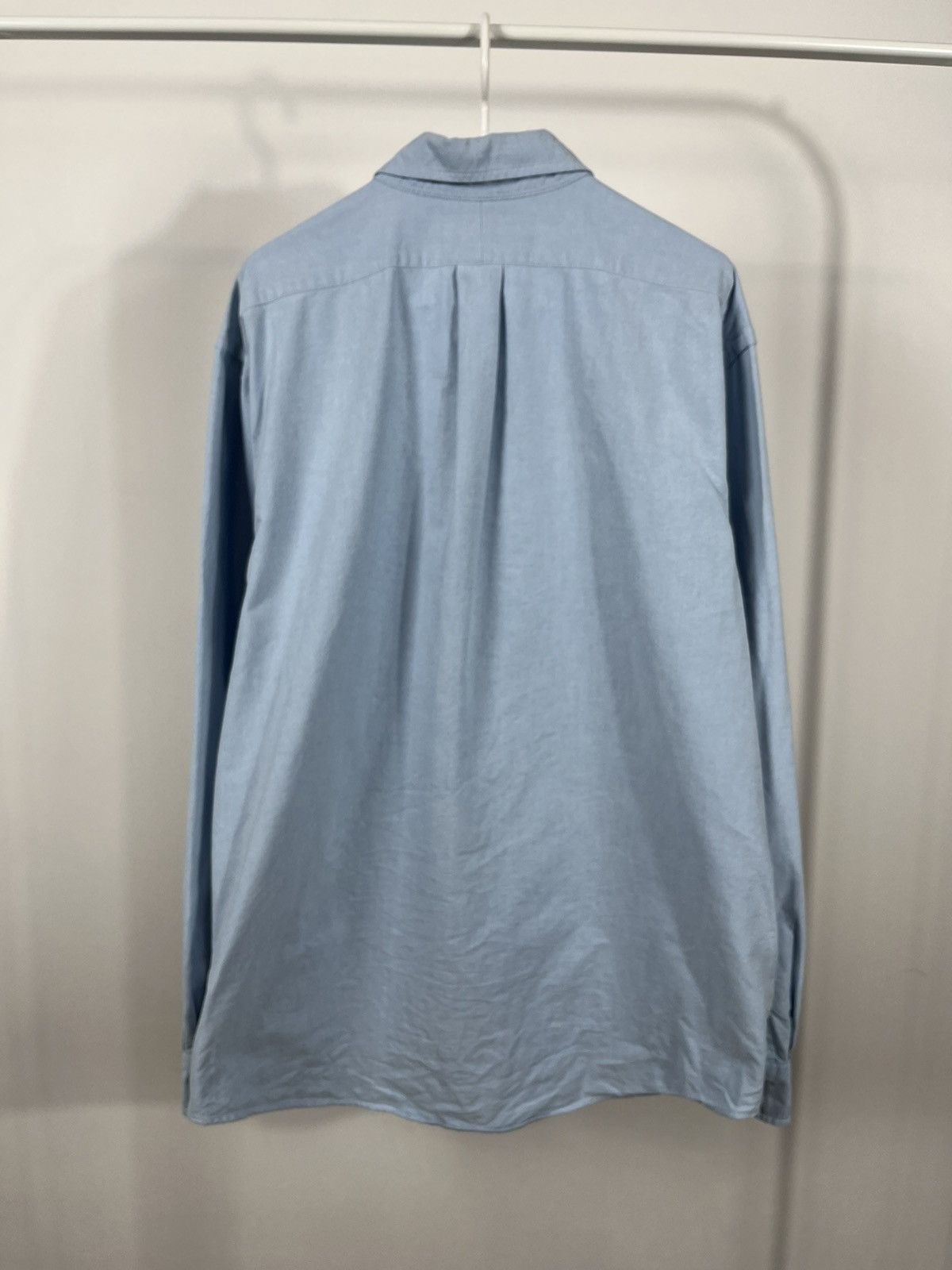 Polo Ralph Lauren × Ralph Lauren × Vintage XXl Vintage Polo Ralph Lauren Blue Button Up Shirt Size US XXL / EU 58 / 5 - 7 Thumbnail