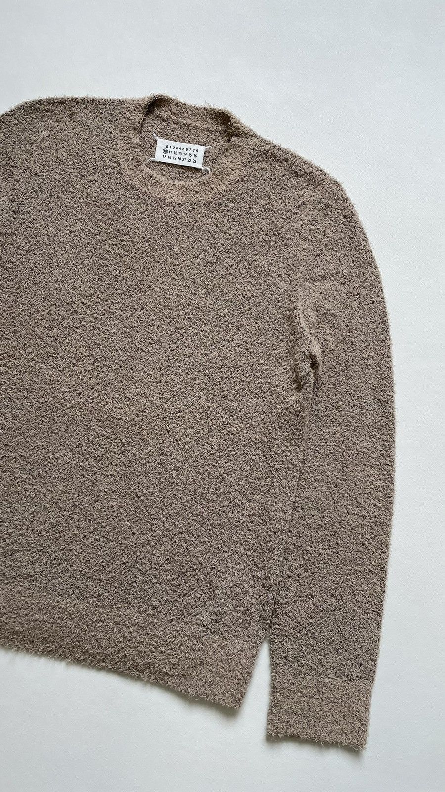 Maison Margiela S/S 15 Beige/Black ‘Boucle’ Sweater Size US M / EU 48-50 / 2 - 5 Thumbnail