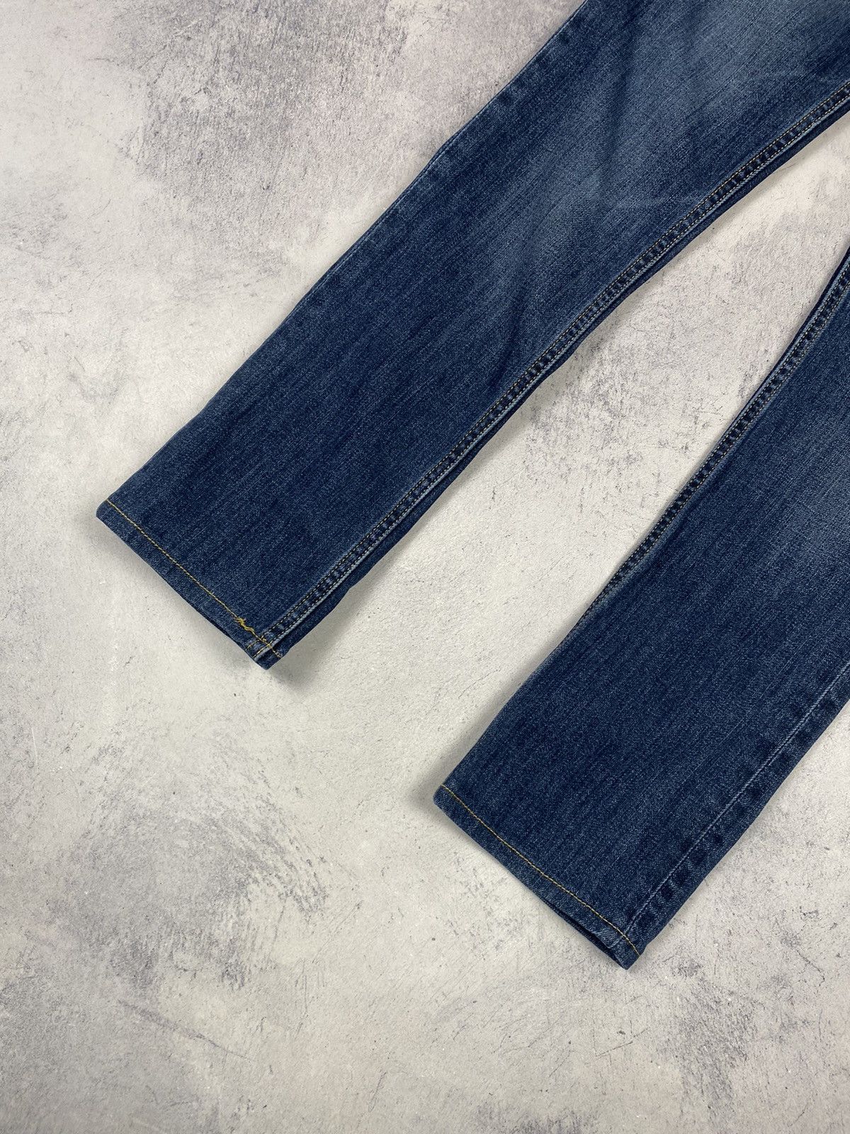 Levi's × Vintage Vintage 00s Levis Dark Blue Wash Denim Jeans y2k Size 25" / US 0 / IT 36 - 7 Thumbnail