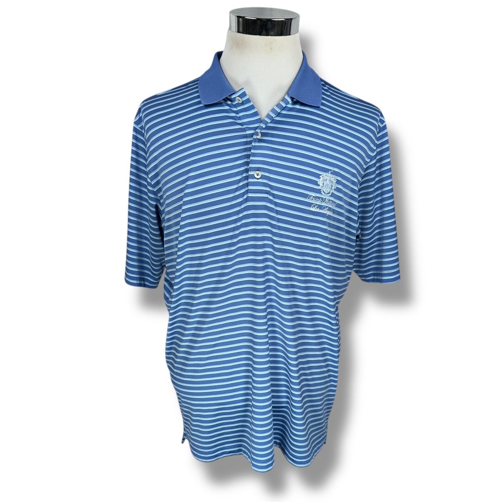 Other Trump National Los Angeles Polo Shirt Men’s Large Blue Size US L / EU 52-54 / 3 - 1 Thumbnail