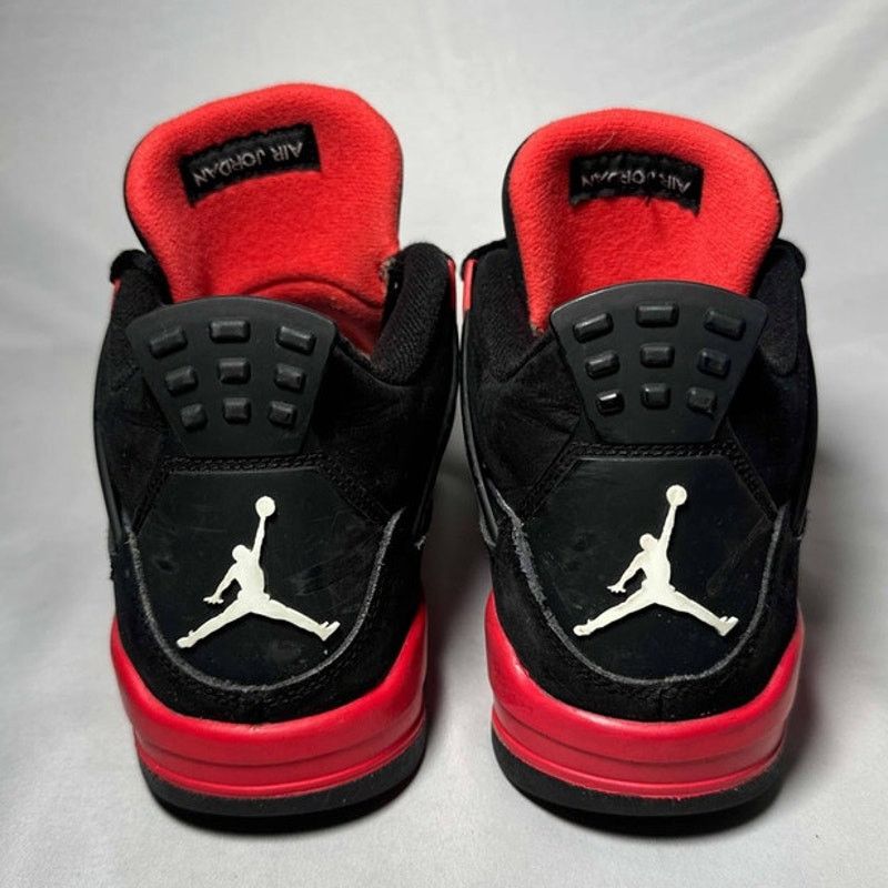Jordan Brand × Nike Size 7 - Nike Air Jordan 4 Retro GS Red Thunder Men's Shoes Size US 7 / EU 40 - 5 Thumbnail