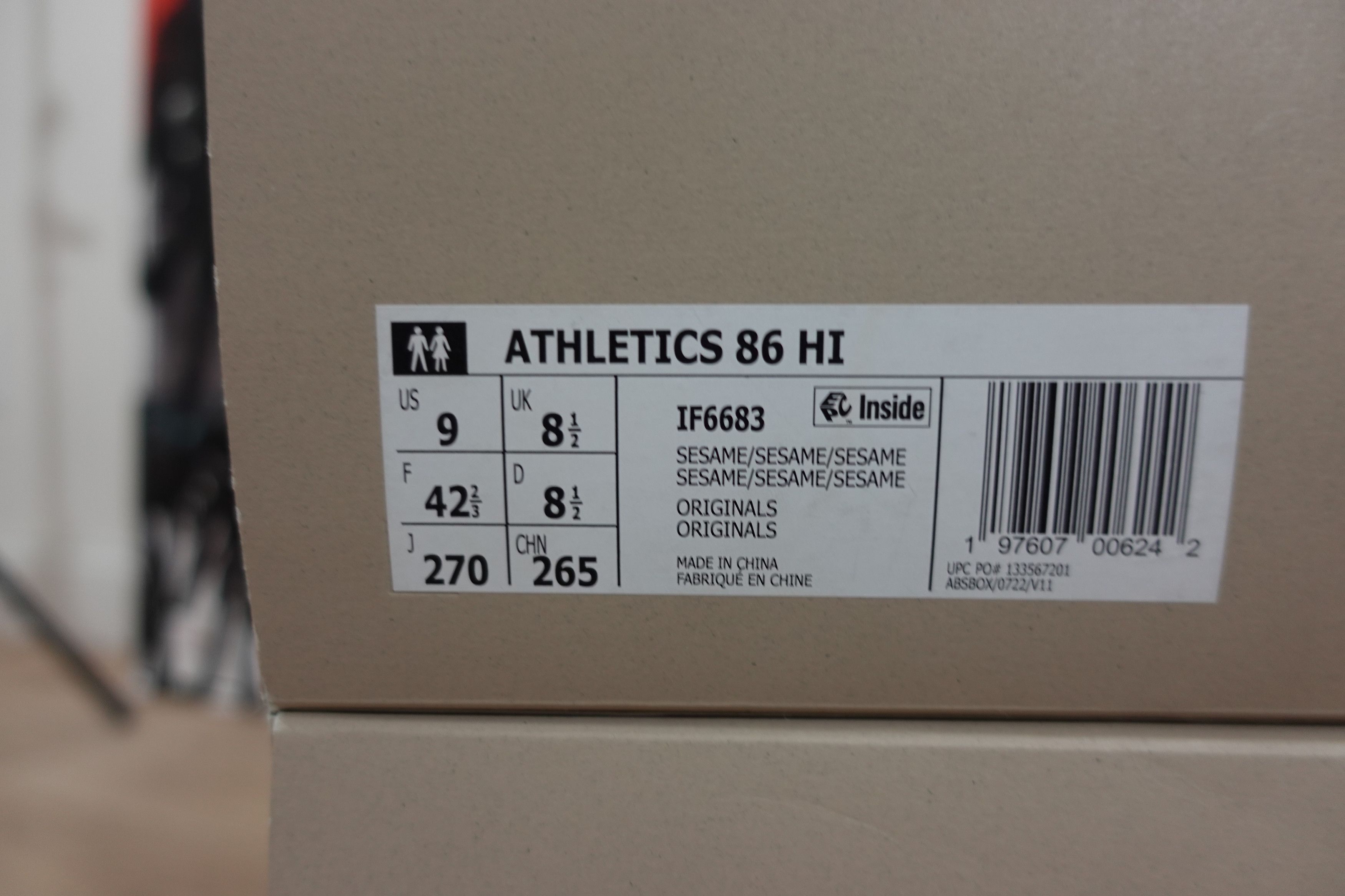Adidas × Fear of God Adidas Fear of God Athletics 86 HI Size US 9 / EU 42 - 8 Thumbnail