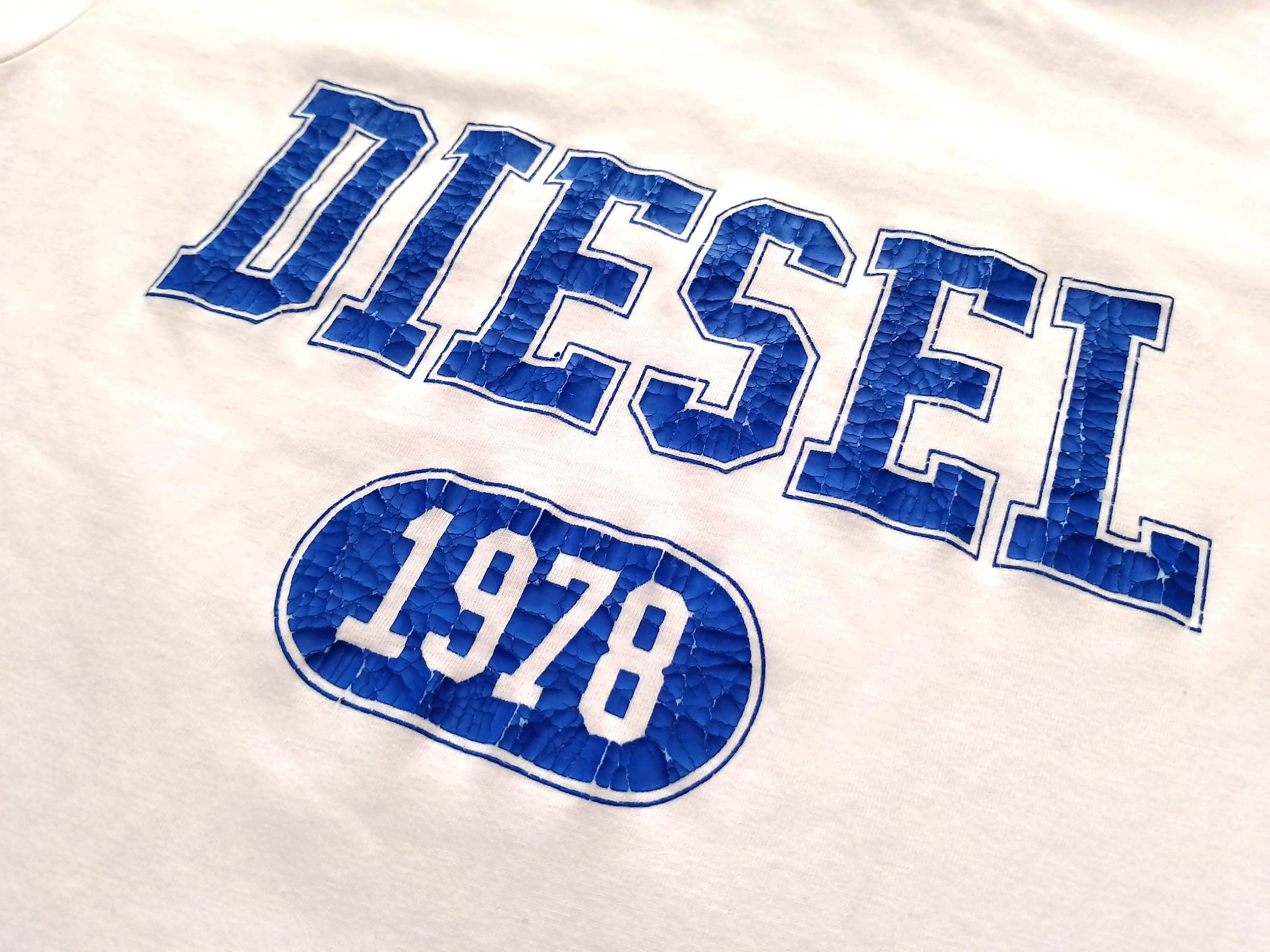 Diesel Diesel Mens T-Shirt White Size M T-DIEGOR-K46 Size US M / EU 48-50 / 2 - 2 Thumbnail