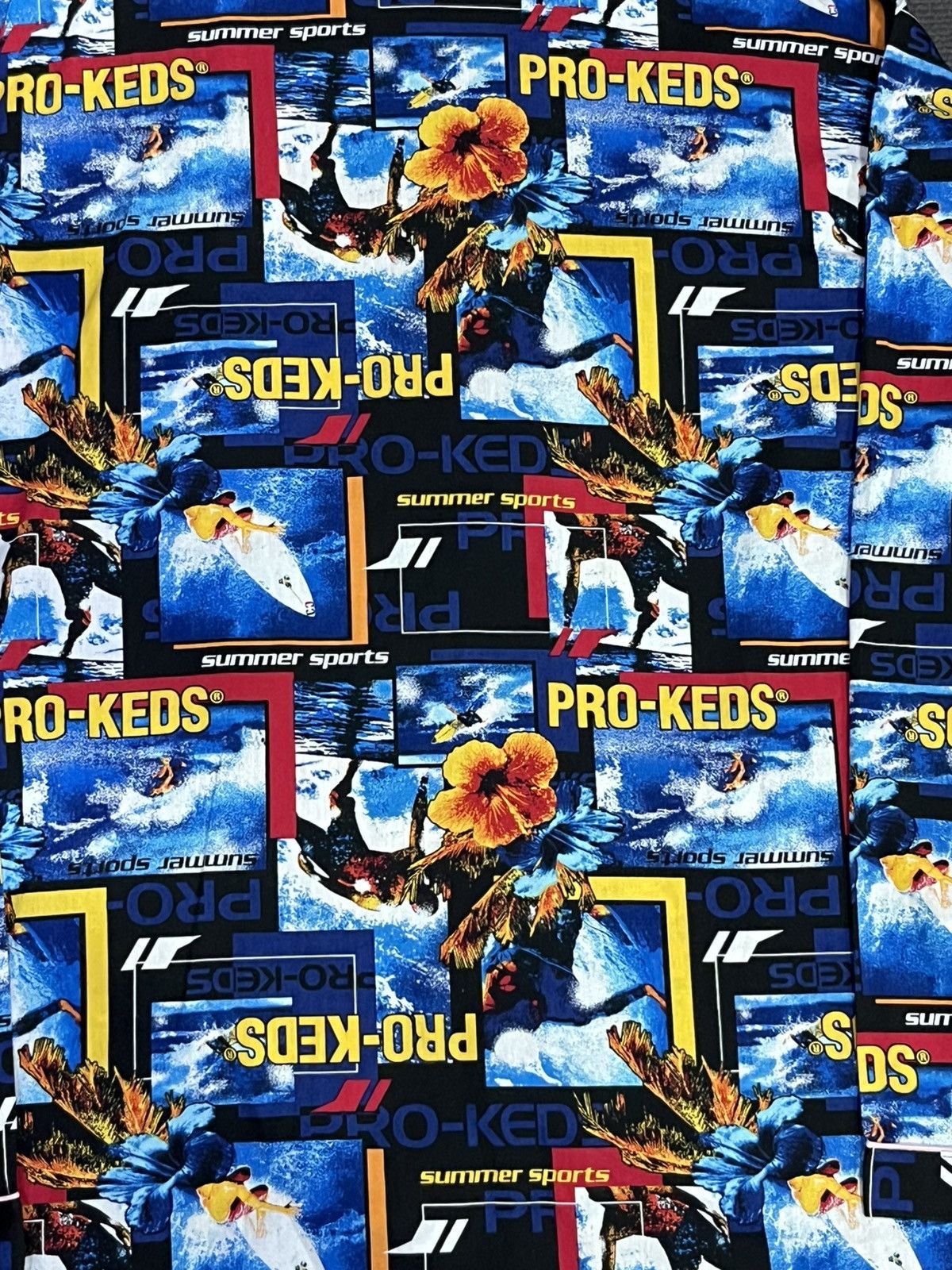 Pro-Keds 90’s ProKeds Surfing Full Print Pajama Shirt Hawaii Vibes Size US M / EU 48-50 / 2 - 4 Thumbnail