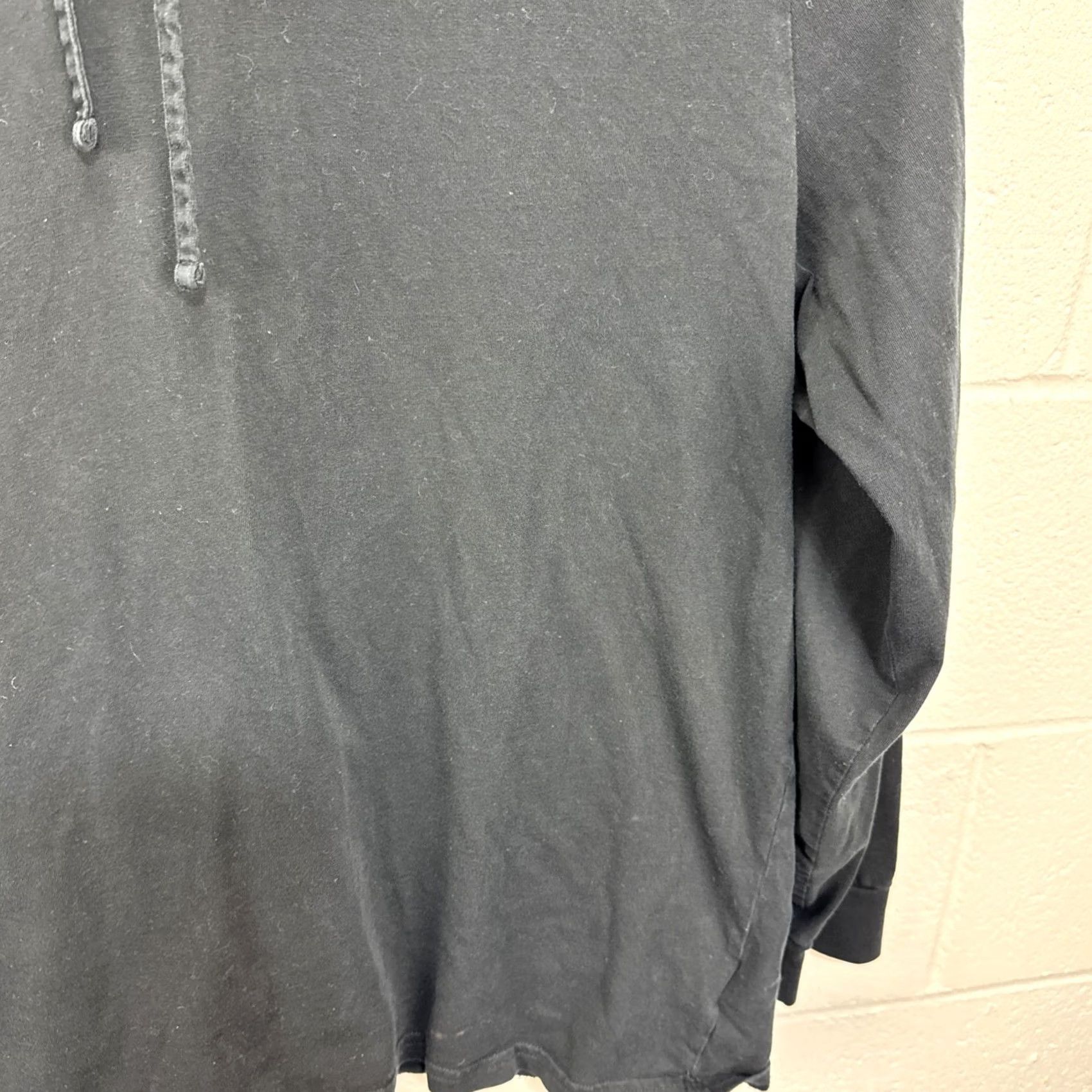Polo Ralph Lauren Polo Ralph Lauren Mens Black Long Sleeve Hooded T-Shirt Cotton Jersey Pony XXL Size US XXL / EU 58 / 5 - 7 Thumbnail
