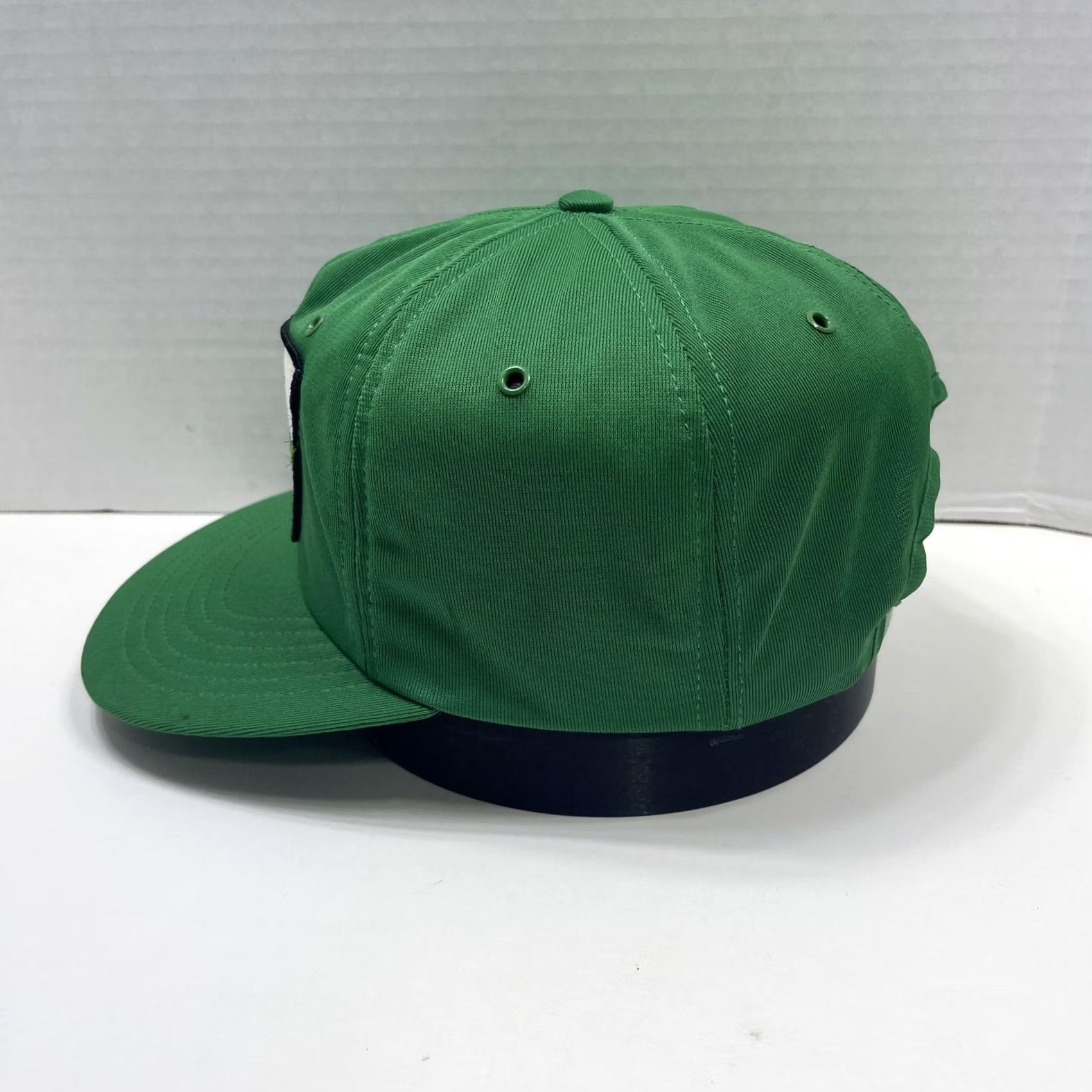 Vintage VINTAGE Gates Green Stripe Hat Cap Snap Back Green Patch Advertising Mens 80s Size ONE SIZE - 3 Thumbnail