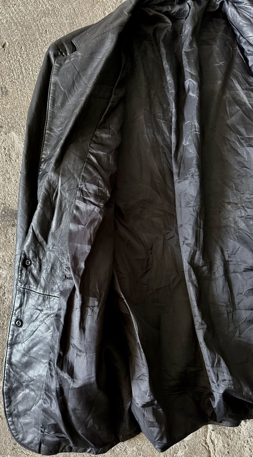 Gucci Gucci - Tom Ford - Leather Blazer Size US M / EU 48-50 / 2 - 12 Thumbnail