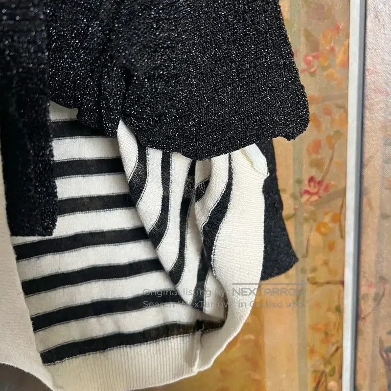 Comme des Garcons COMME des GARÇONS Striped Knit Sweater Size S . Size S / US 4 / IT 40 - 4 Thumbnail