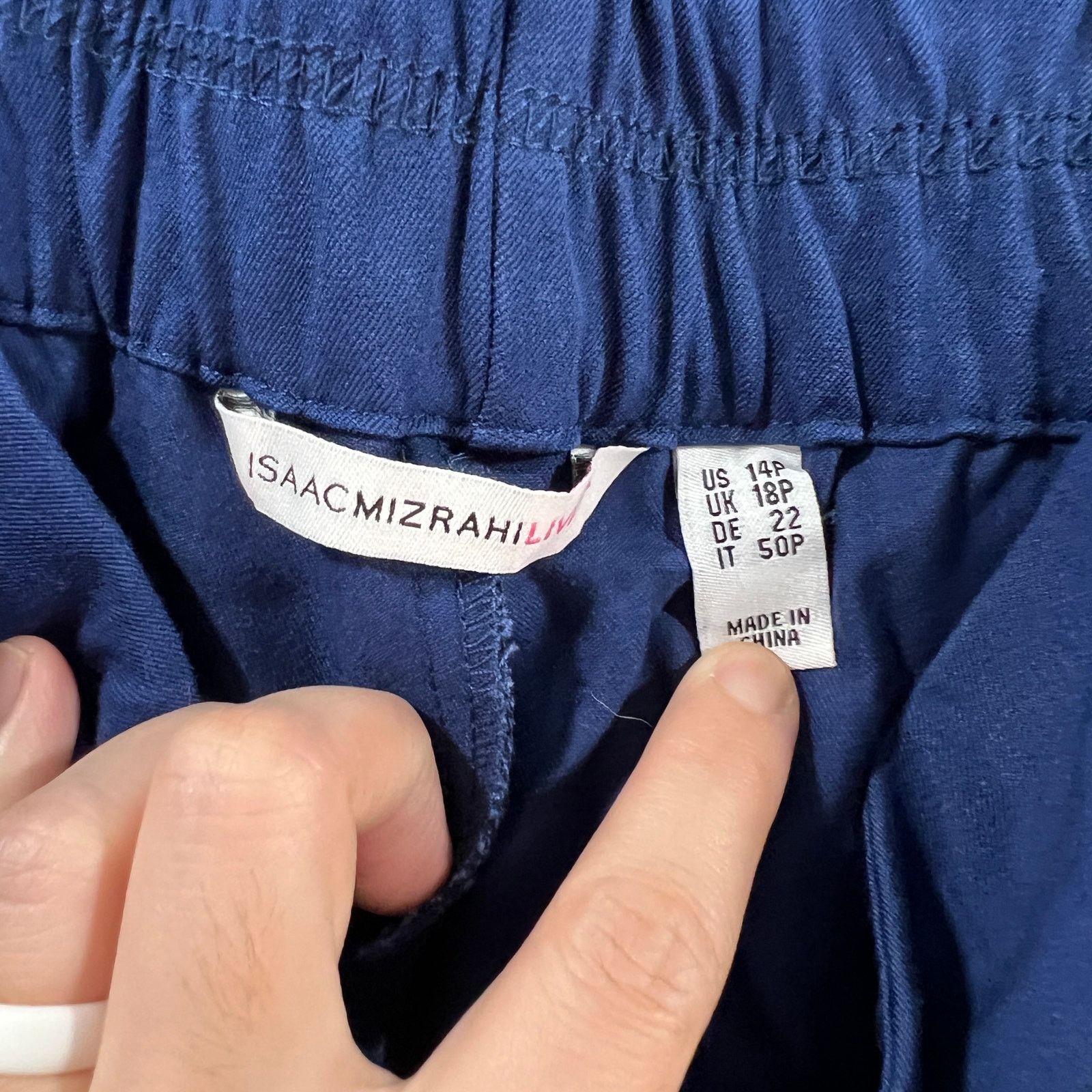 Other Isaac Mizrahi Live! Stretch Crop Wide Leg with Butto Size 36" / US 14 / IT 50 - 3 Thumbnail