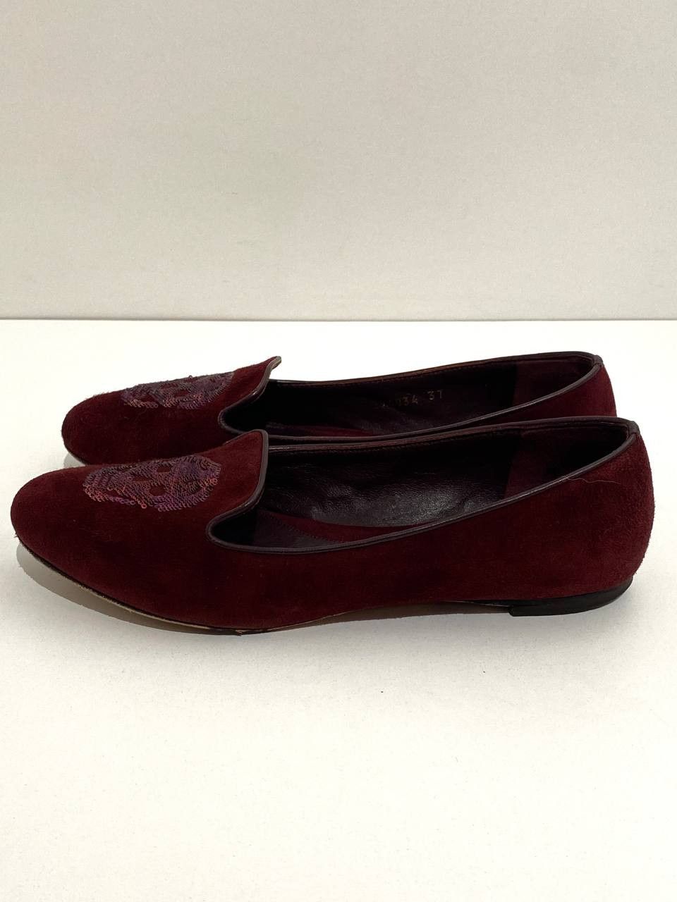 Alexander McQueen Alexander McQueen Skull Logo Loafers Ballet Shoes Vintage Size US 6 / IT 36 - 3 Thumbnail