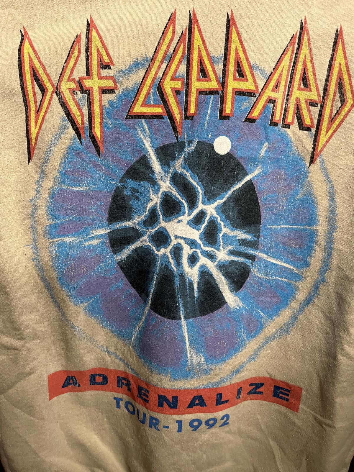 Designer Def Leppard Adrenalize Crew neck - Def Leppard Sweatshirt Size US S / EU 44-46 / 1 - 3 Thumbnail