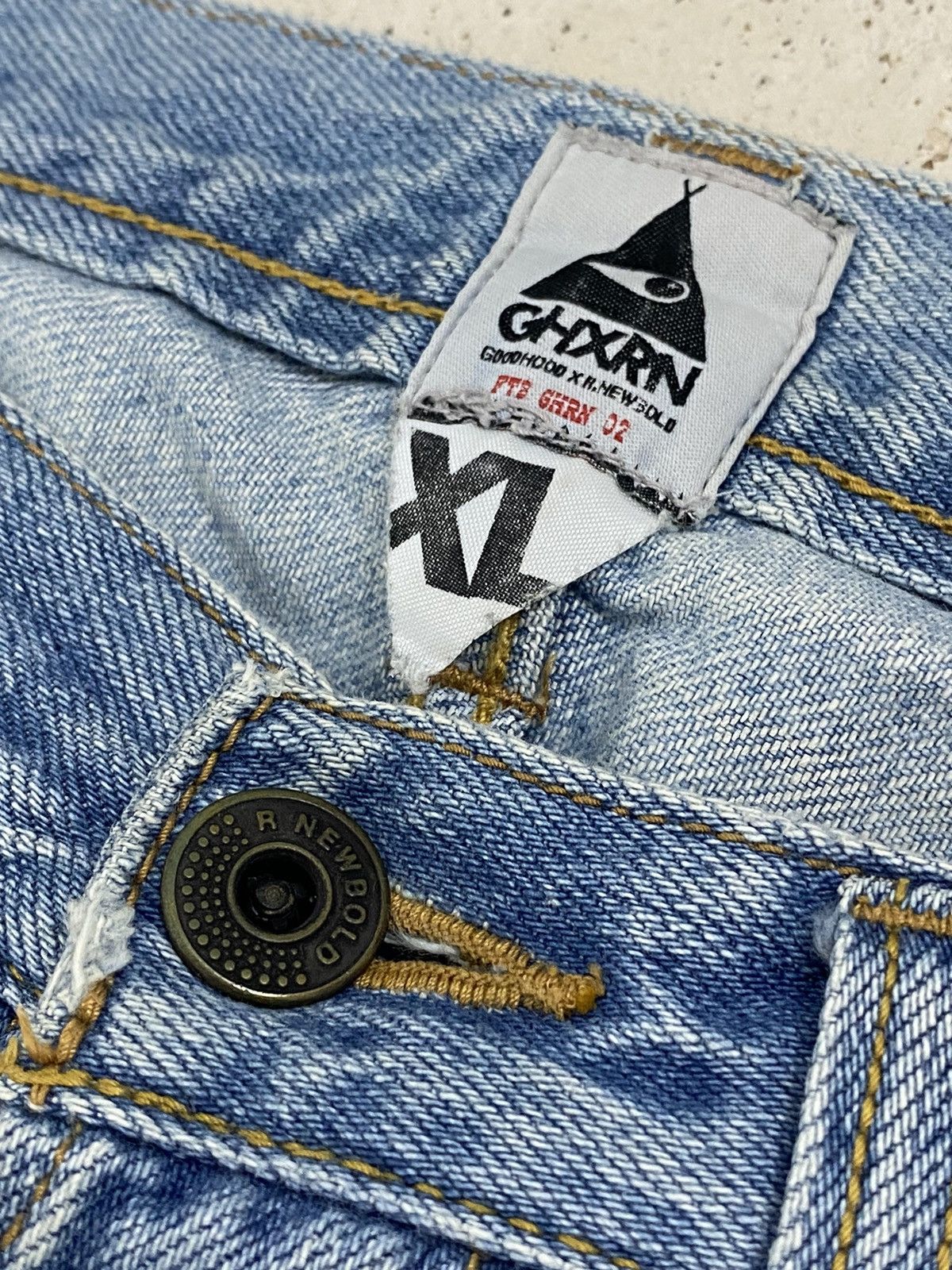 Goodhood × Japanese Brand × R.Newbold Goodhood X R. Newbold Denim Jean Selvedge Button Fly Size US 34 / EU 50 - 16 Thumbnail