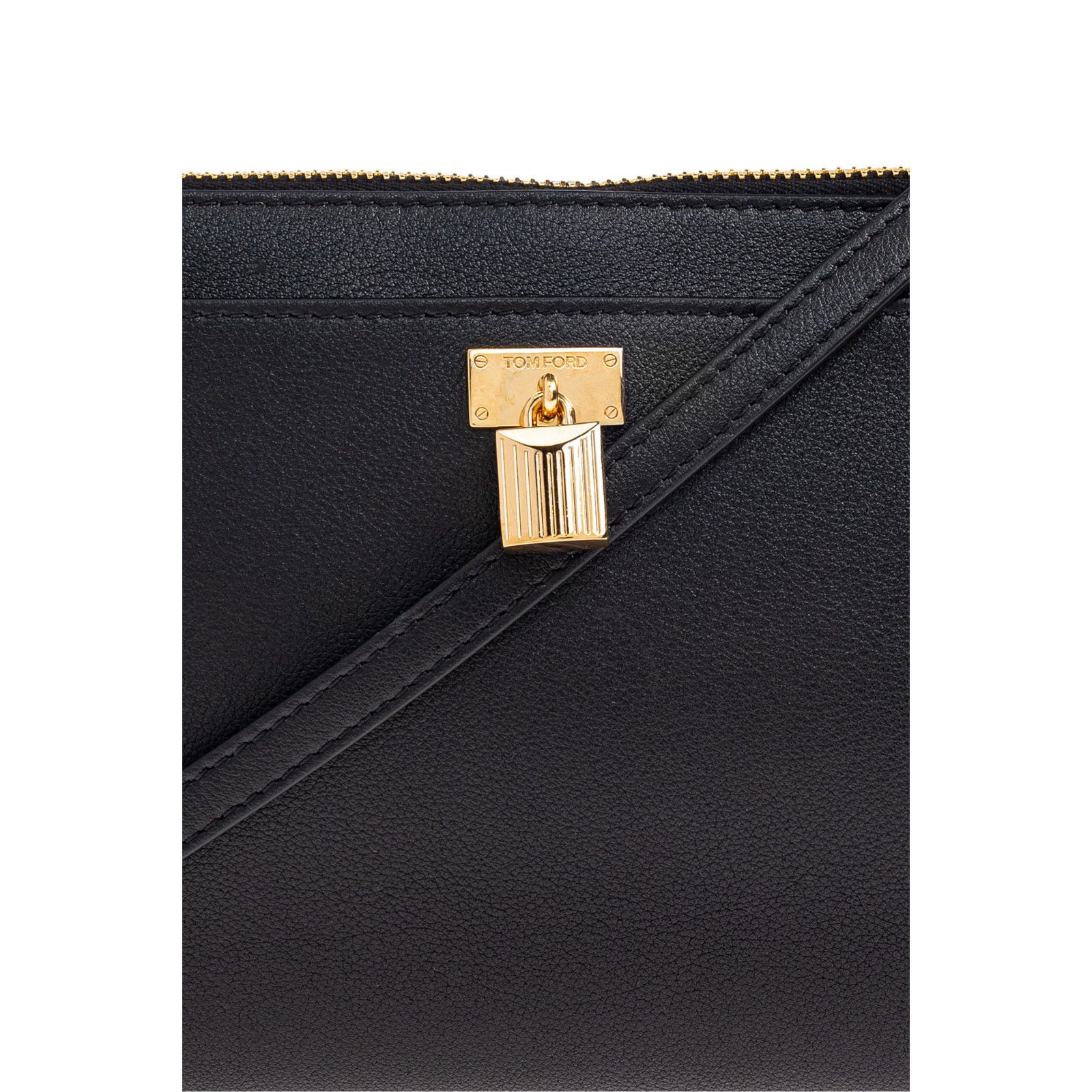 Balmain BALMAIN Black Grained Leather Shoulder Bag New & Authentic Size ONE SIZE - 4 Thumbnail