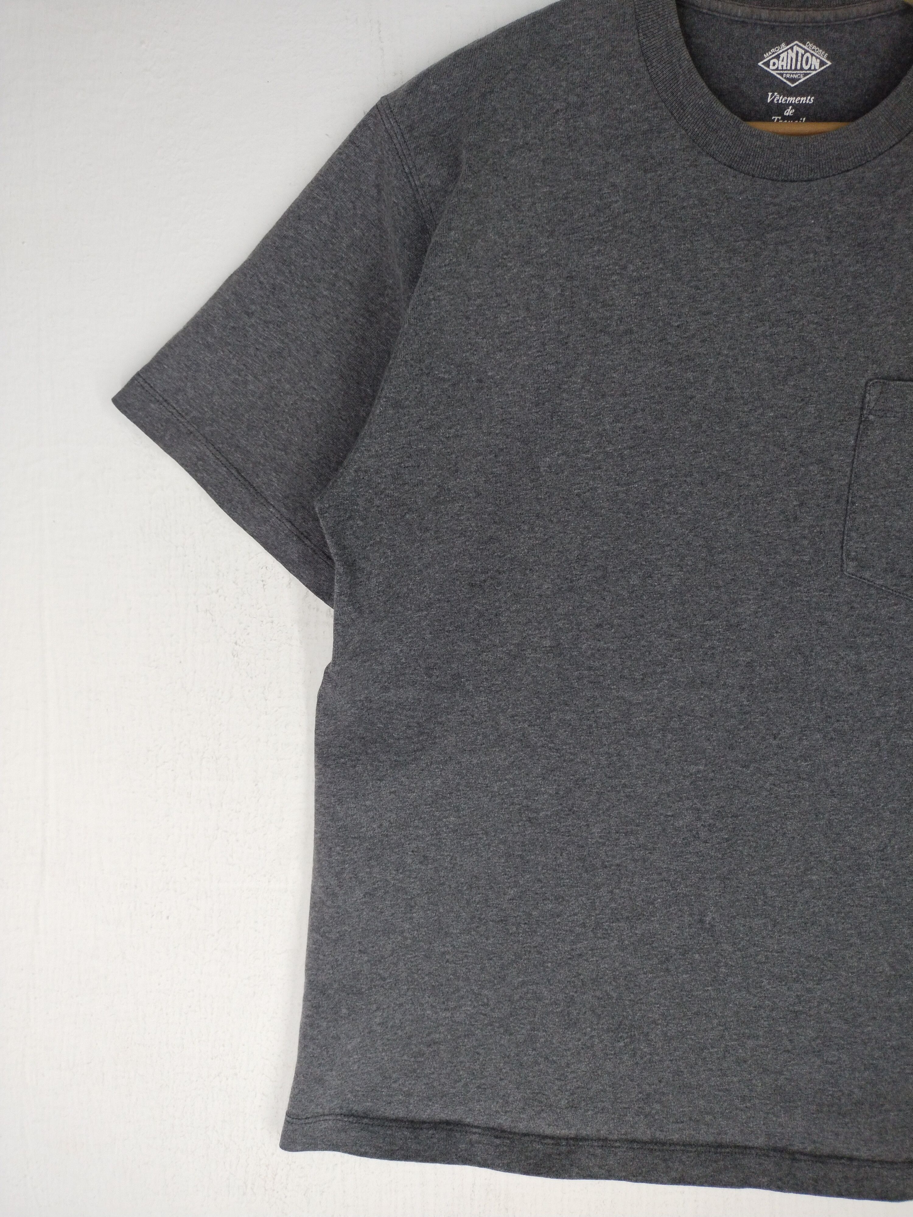 Danton Vintage Danton Plain Pocket Tee Size US S / EU 44-46 / 1 - 6 Thumbnail