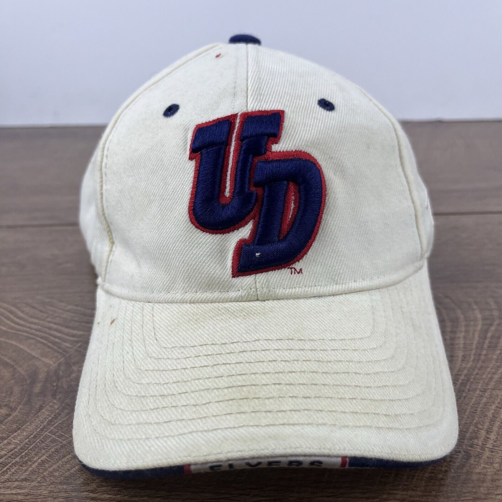 Other Dayton Flyers Hat White Cap UD Flyers Hat Adjustable Hat Whi Size ONE SIZE - 5 Thumbnail