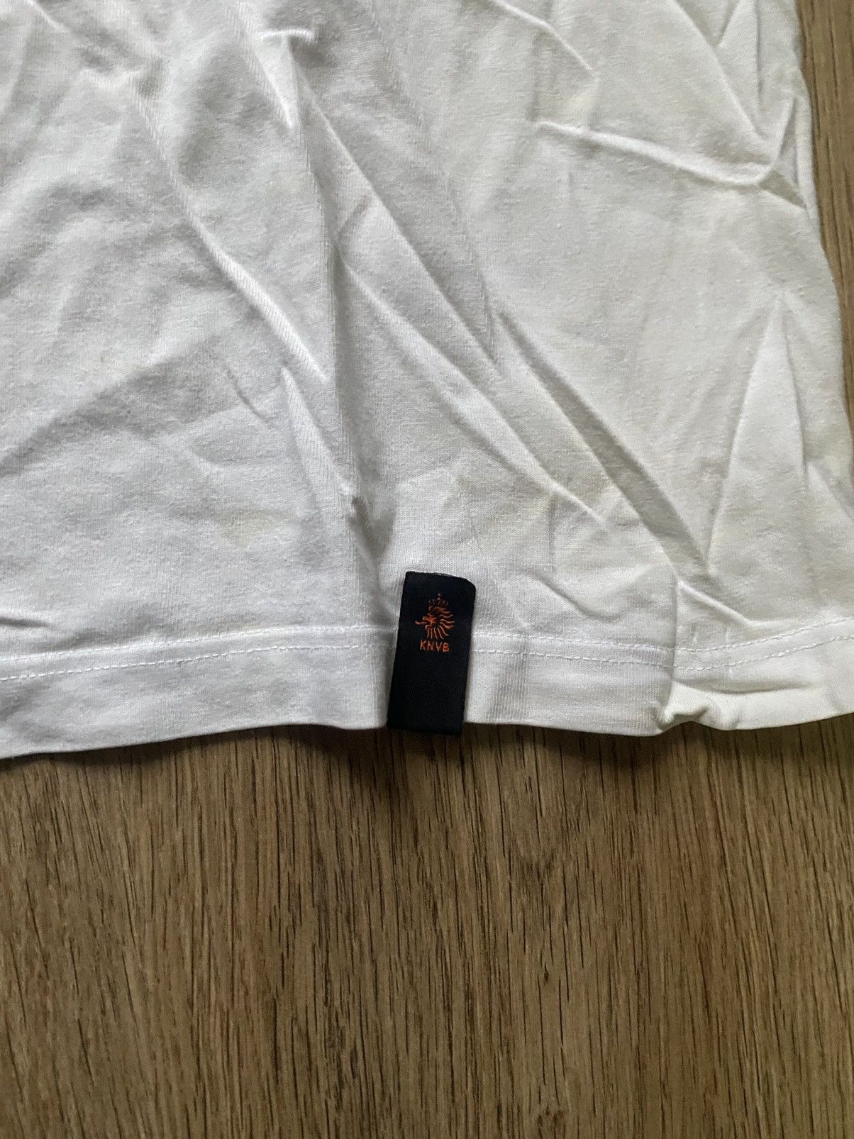 Nike × Vintage Vintage Nike KNVB orange centre logo Y2K Netherlands t shirt Size US L / EU 52-54 / 3 - 6 Thumbnail