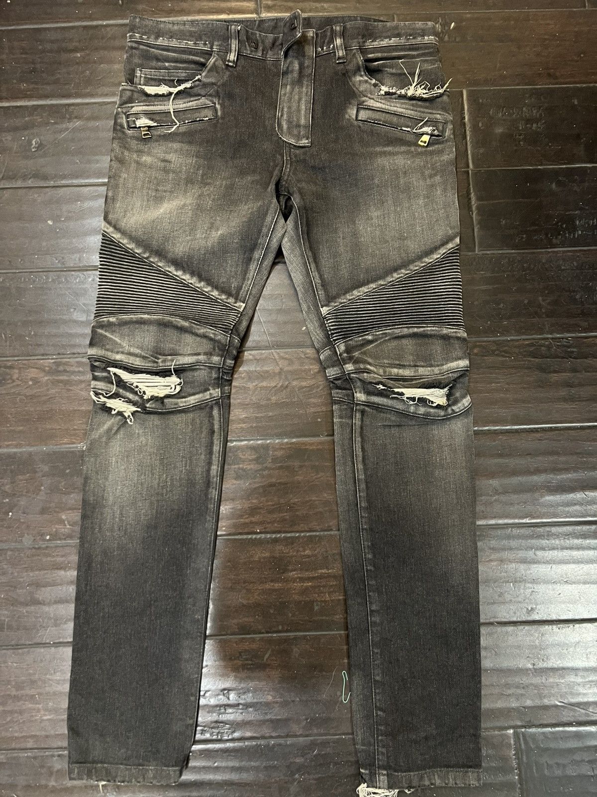 Balmain Balmain Biker Jeans Size US 32 / EU 48 - 1 Thumbnail