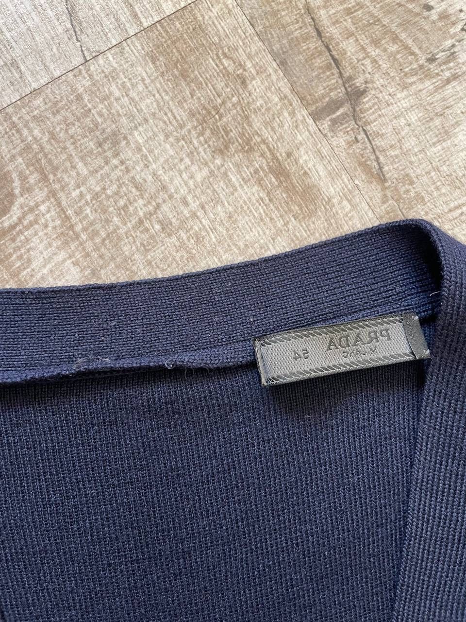 Prada Wool Cardigan Prada Nylon Size US L / EU 52-54 / 3 - 14 Thumbnail