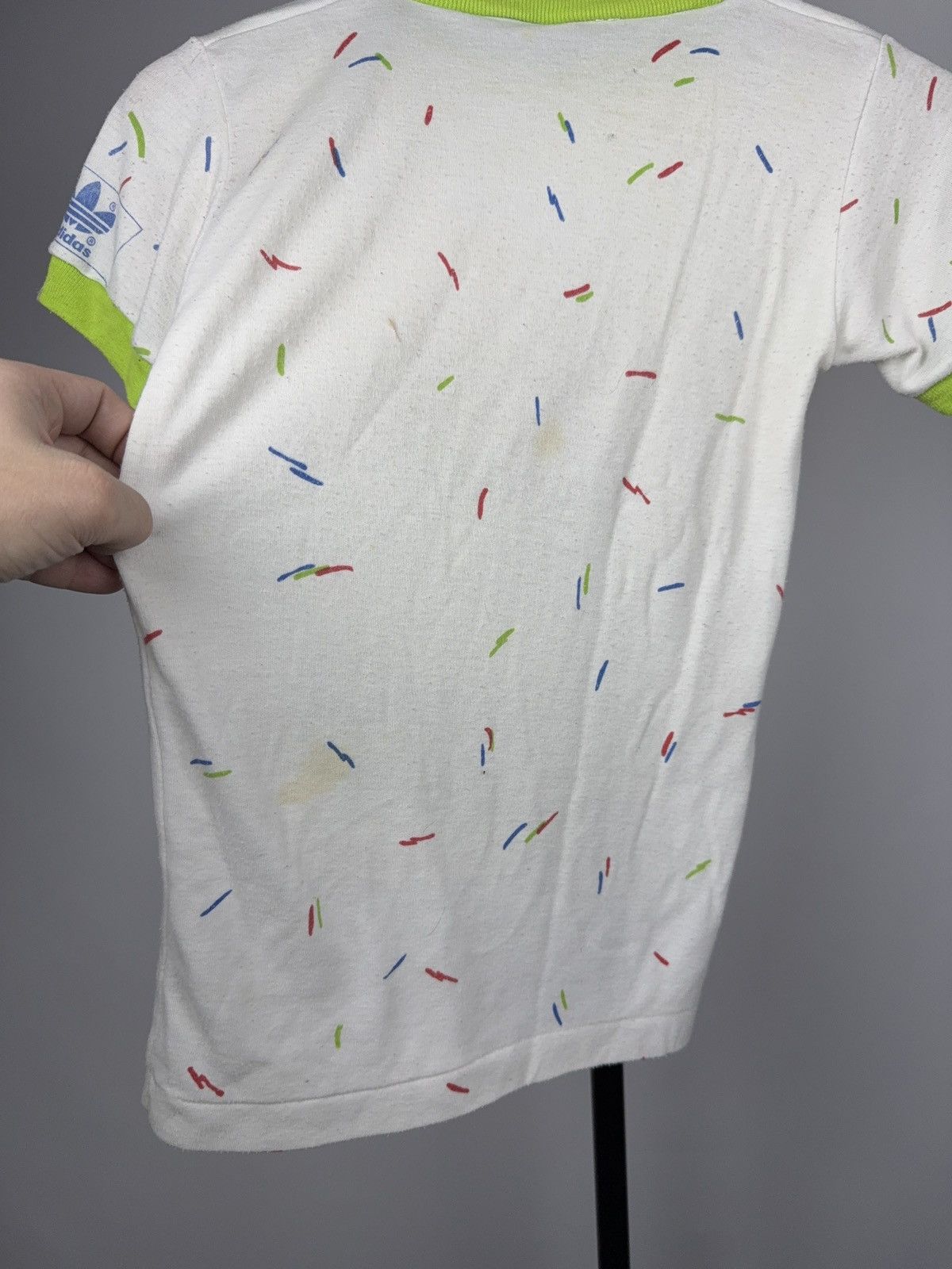 Adidas 1980s Adidas Trefoil Grand Prix Cycling Women’s T-Shirt Size XS / US 0-2 / IT 36-38 - 16 Thumbnail