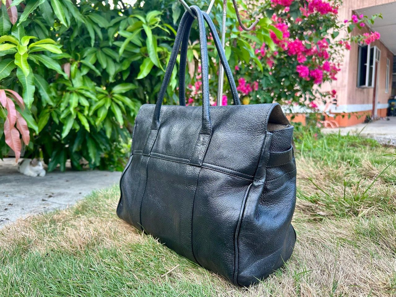 Mulberry Authentic Mulberry Original Bayswater Grained Leather Bag Size ONE SIZE - 2 Thumbnail
