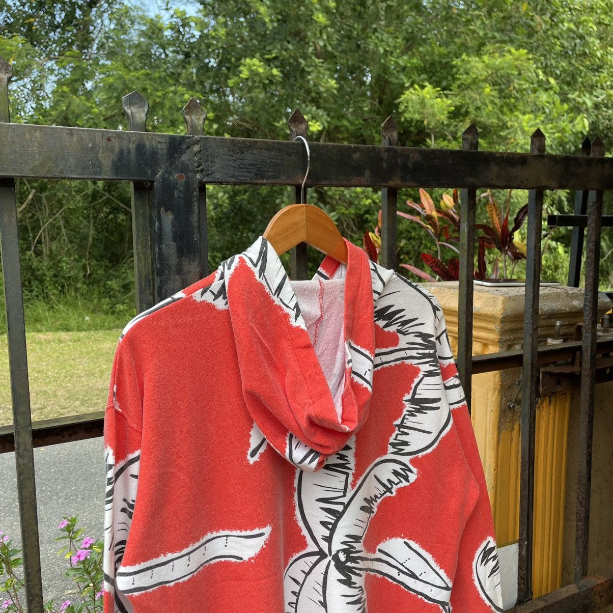 Other 🔥🇯🇵Vintage 90s Super Hakka Motive Flower Hawaii Hoodie Wear Size US M / EU 48-50 / 2 - 3 Thumbnail