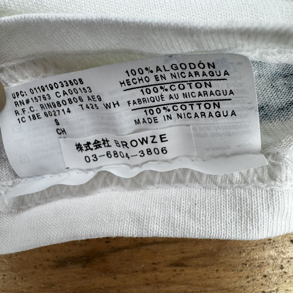 Champion Champion Reverse Weave X The Dot Store Japan T-Shirt Sz S Size US S / EU 44-46 / 1 - 4 Thumbnail