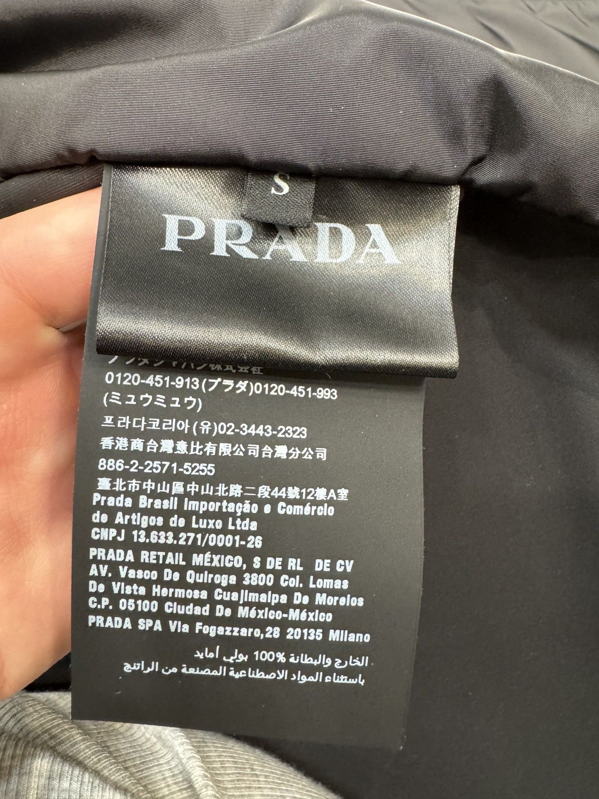 Prada Prada Black Re-nylon Blouson Jacket Size US S / EU 44-46 / 1 - 3 Thumbnail
