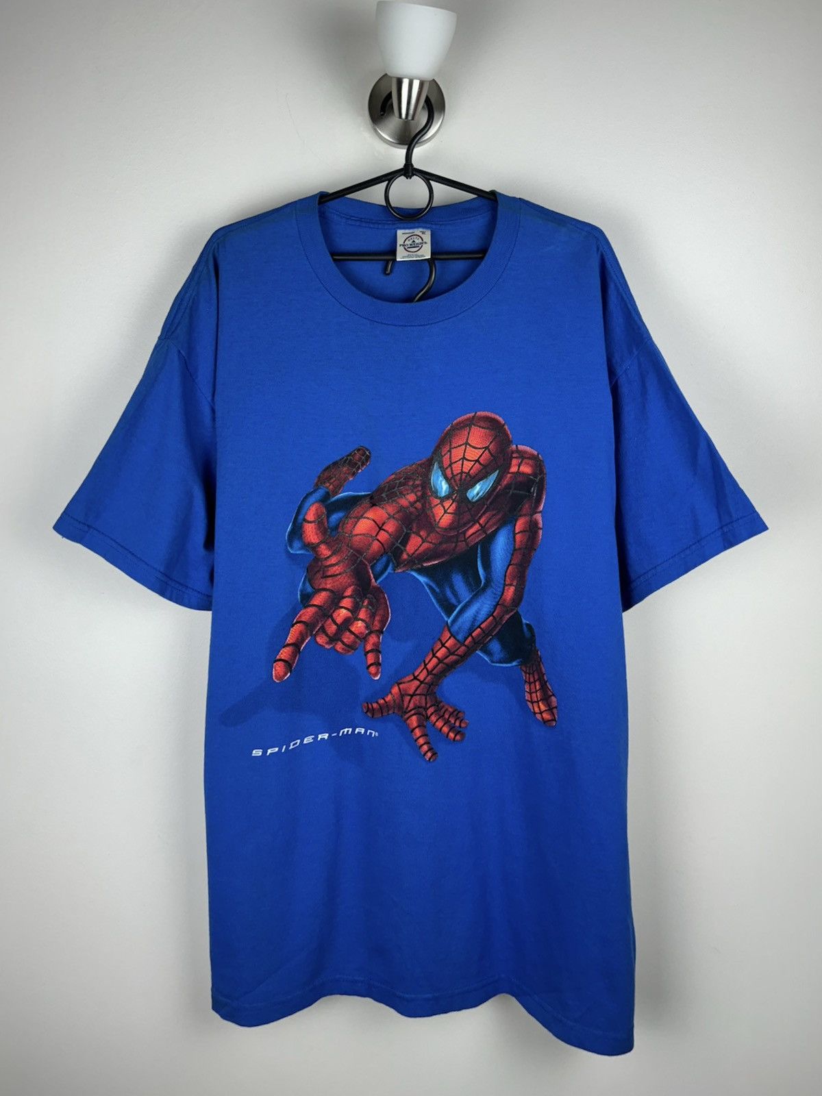 Vintage Vintage movie t shirt Spider Man USA original casual item Size US XL / EU 56 / 4 - 1 Thumbnail