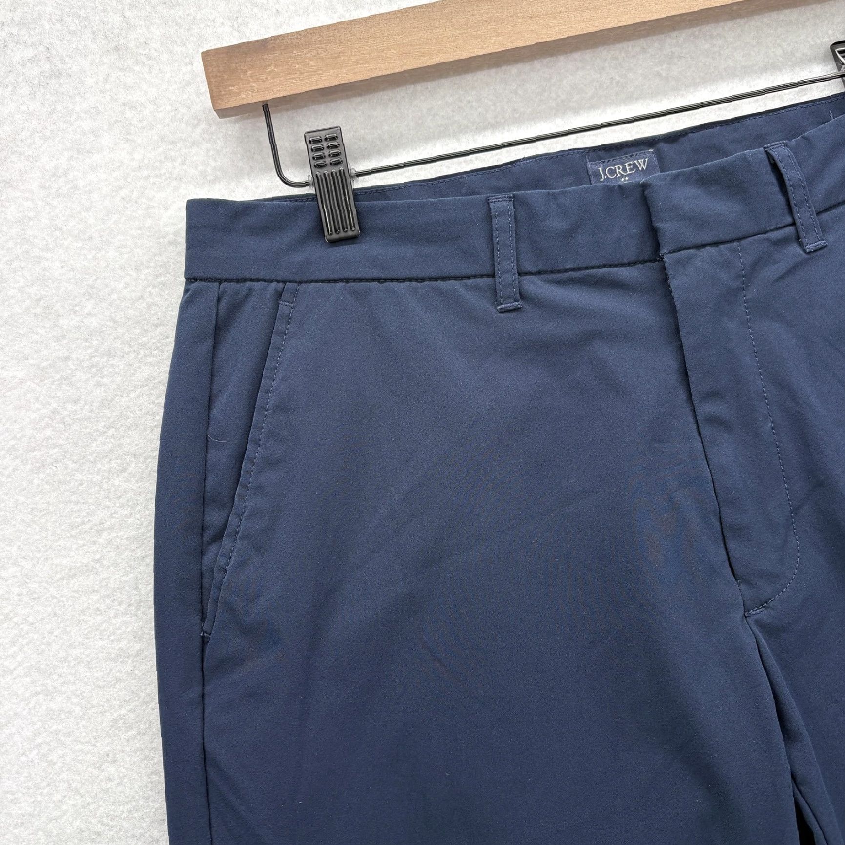 J.Crew J.Crew Thompson Tech Pants Blue 31x32 Slim Tapered Stretch Lightweight Golf Mens Size US 31 - 3 Thumbnail