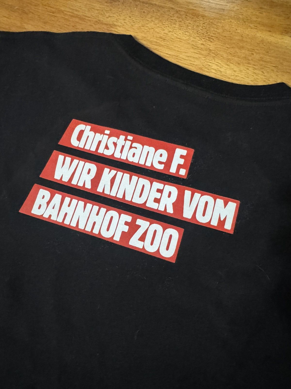Raf Simons Raf Simons FW18 Christiane F Couple T-Shirt Size US L / EU 52-54 / 3 - 8 Thumbnail