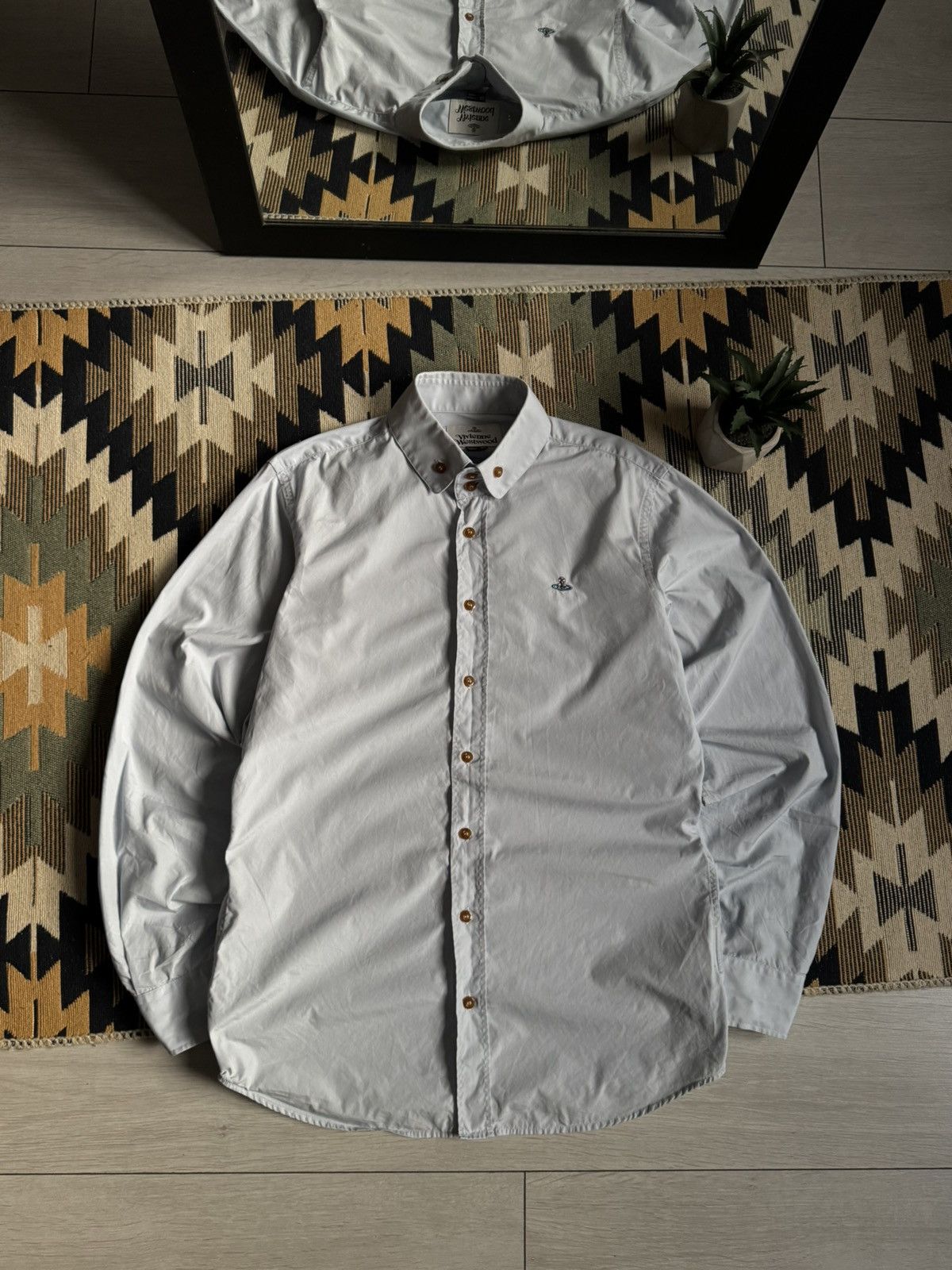 Vivienne Westwood Vivienne Westwood Button Up Shirt Size US M / EU 48-50 / 2 - 1 Thumbnail