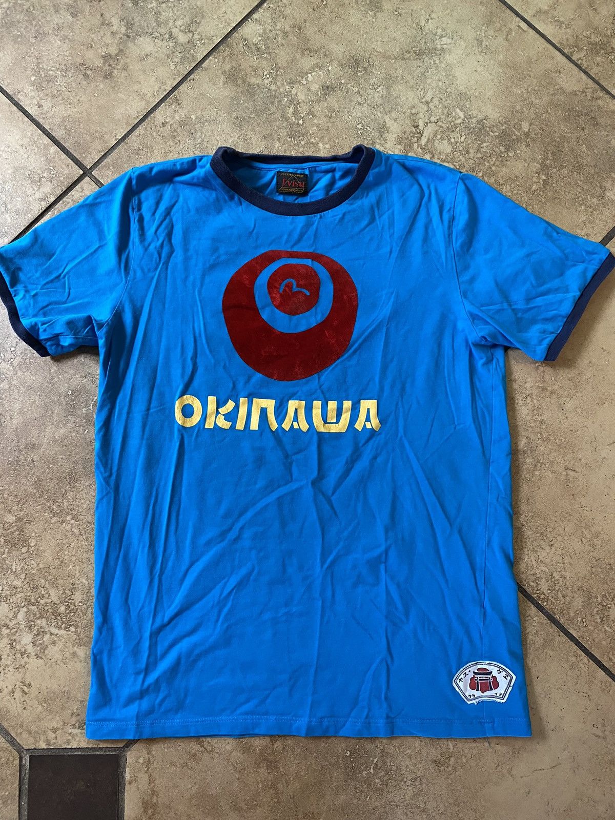 Evisu Vintage Evisu Genes Japan Okinawa Ringer Shirt Size US L / EU 52-54 / 3 - 1 Thumbnail