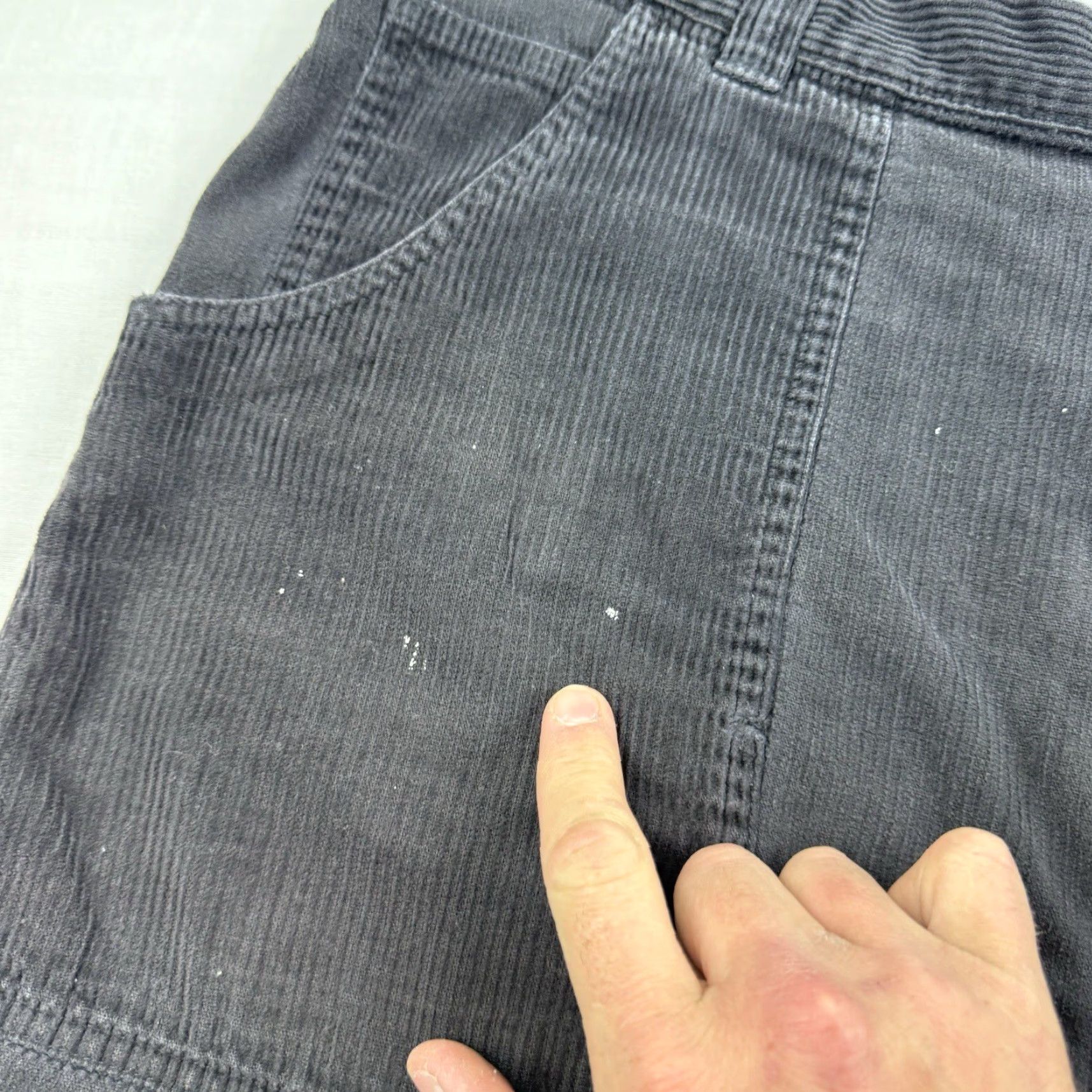 Ocean Pacific VINTAGE Ocean Pacific Corduroy Shorts Adult 38 Gray Grunge Y2K Baggy Mens Size US 38 / EU 54 - 3 Thumbnail