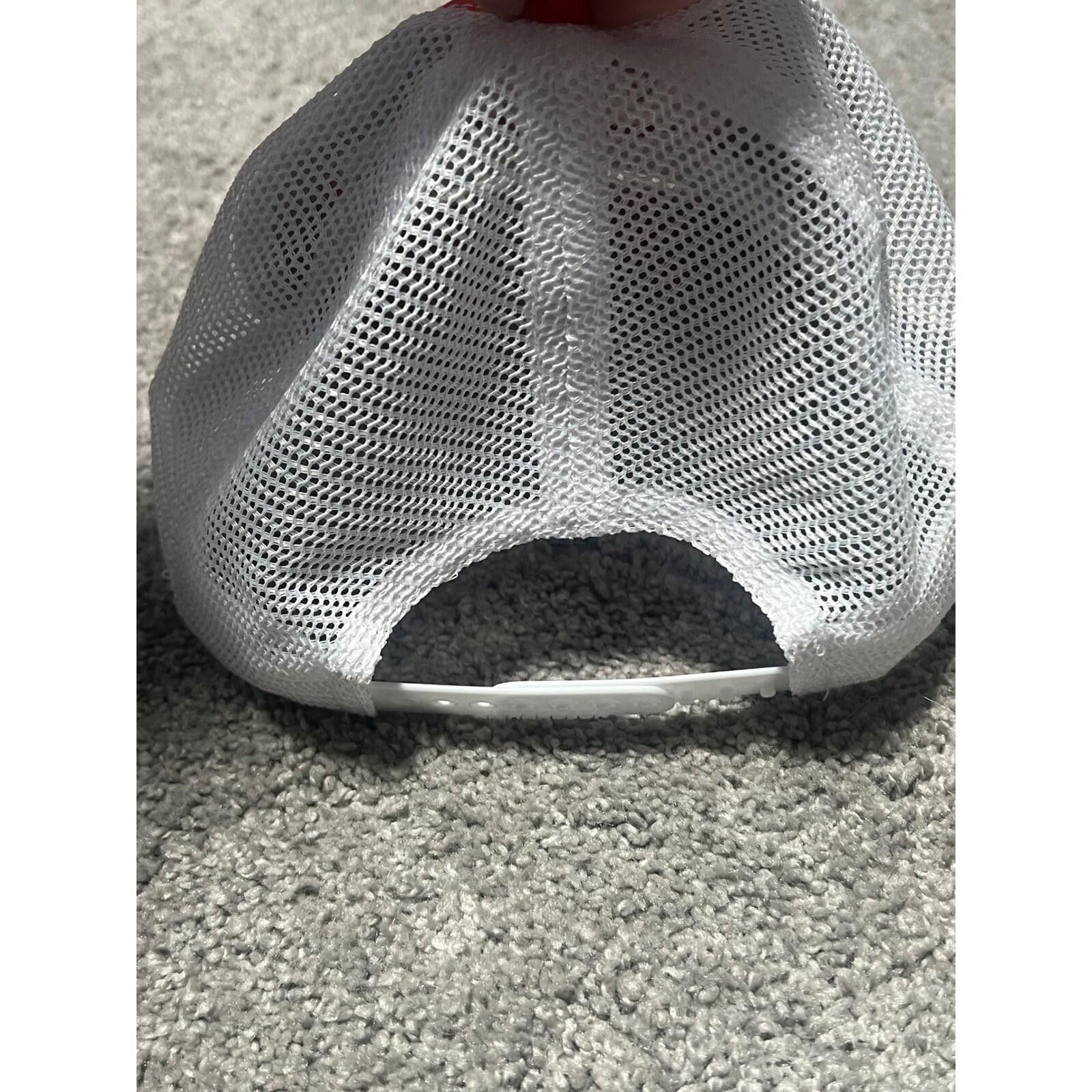Gatorade Gatorade Water Trucker Hat Orange White Mesh Adjustable Size ONE SIZE - 5 Thumbnail
