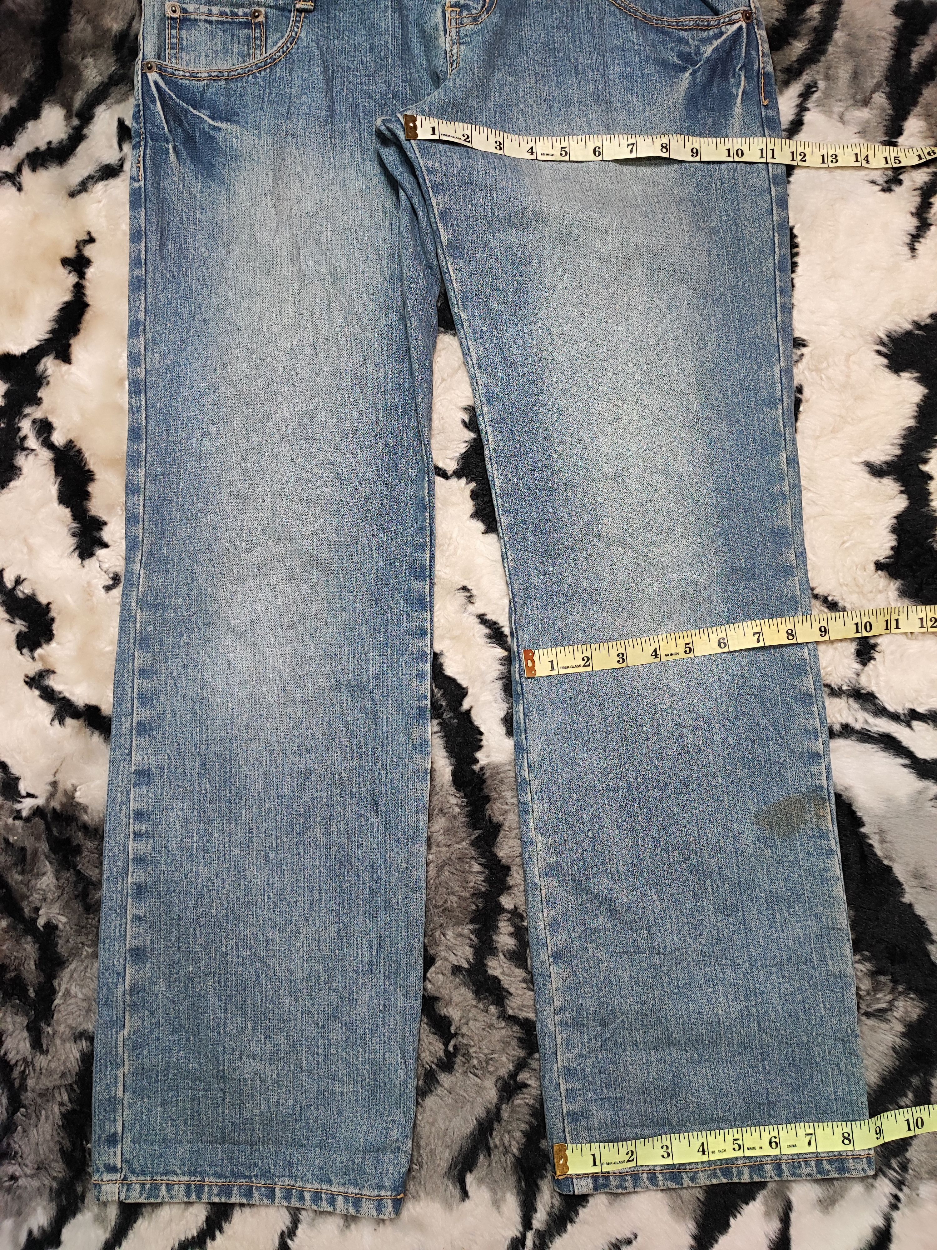 Number (N)ine Daily Topics Double Waist Thrashed Distressed ERD Grunge Size US 32 / EU 48 - 6 Thumbnail