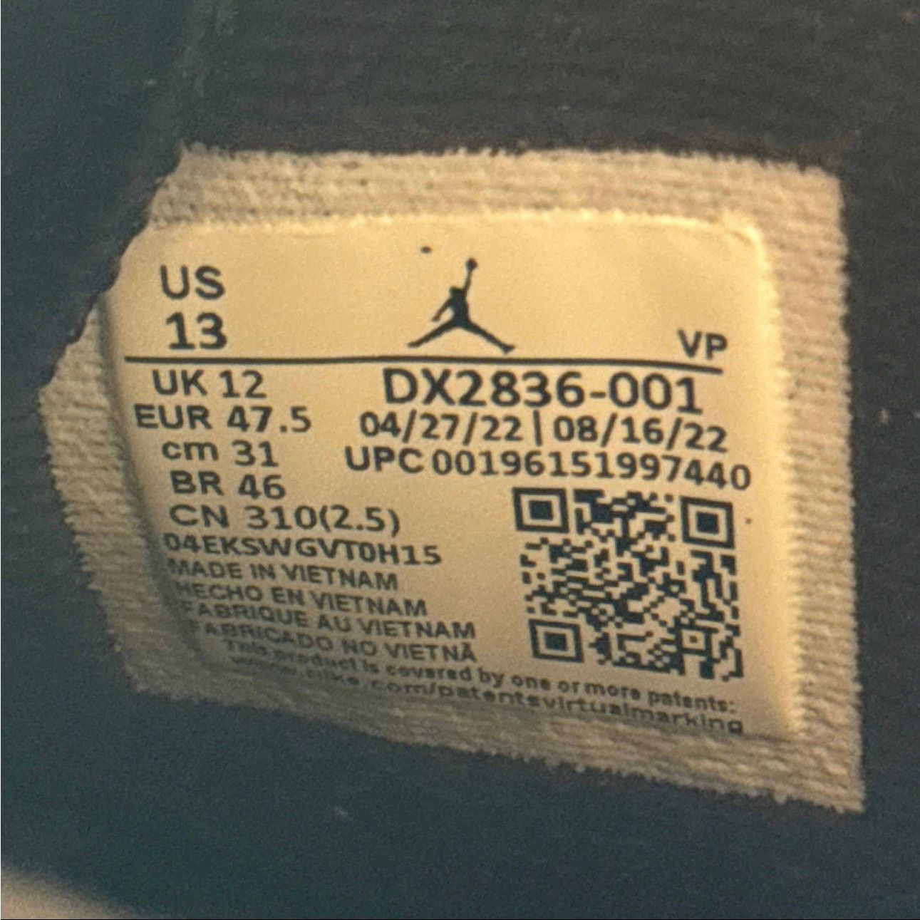 Jordan Brand × Nike Size 13 - Nike Air Jordan 6 Retro Chrome Men's Shoes Size US 13 / EU 46 - 7 Thumbnail