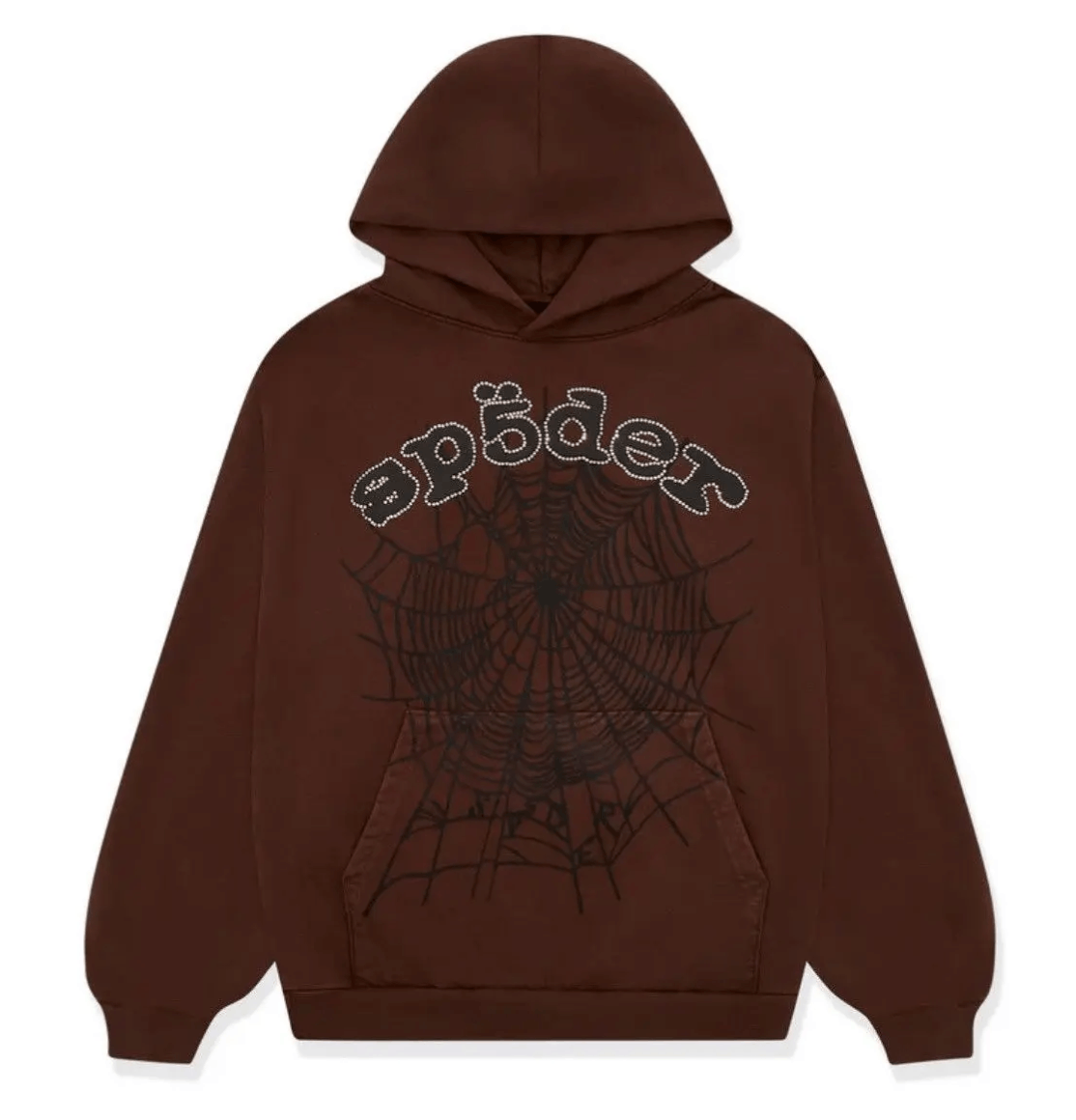 （US発）SPYDER Sp5der OG Rhinestone ロゴフーディー Sp5der OG Rhinestone Logo Hoodie White Men's - SS22 - US