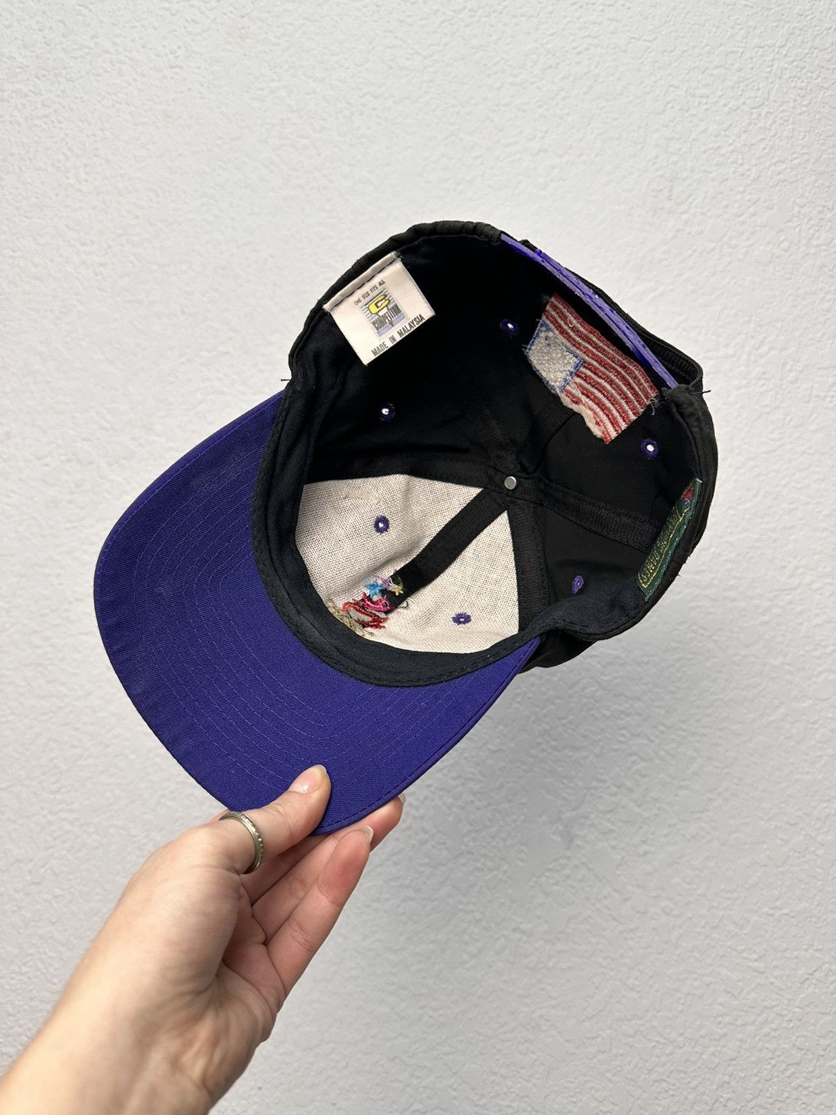 Other Vintage Atlanta 1996 Olympic Games black purple cap Size ONE SIZE - 8 Thumbnail