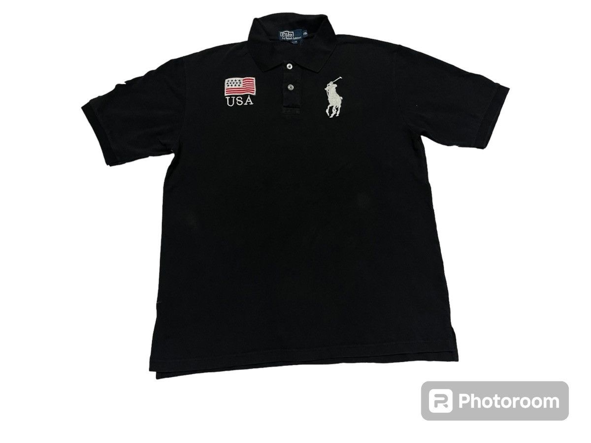 Polo Ralph Lauren POLO RALPH LAUREN USA 5 POLO SHIRT Size US M / EU 48-50 / 2 - 2 Thumbnail