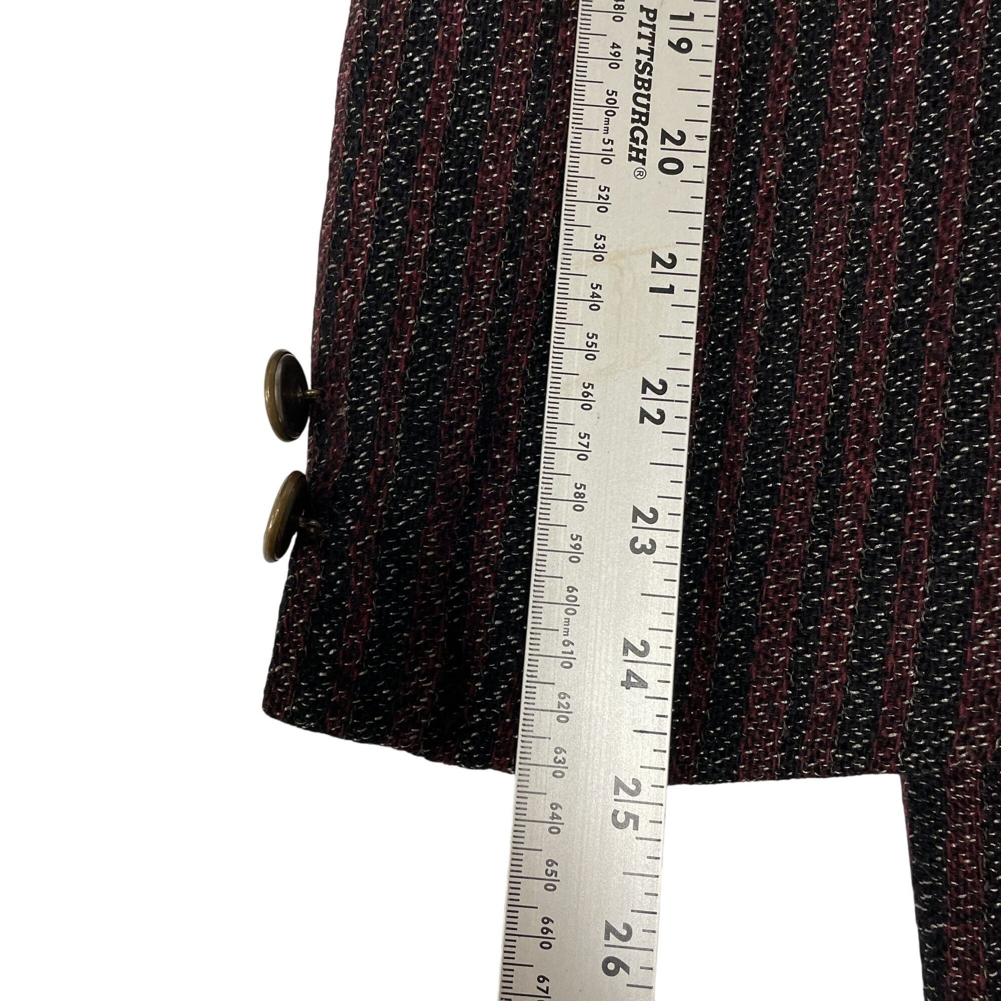 Other Vtg Knobler's STRIPE Hollywood Atomic Fleck VLV Sport Coat Size 40R - 10 Thumbnail