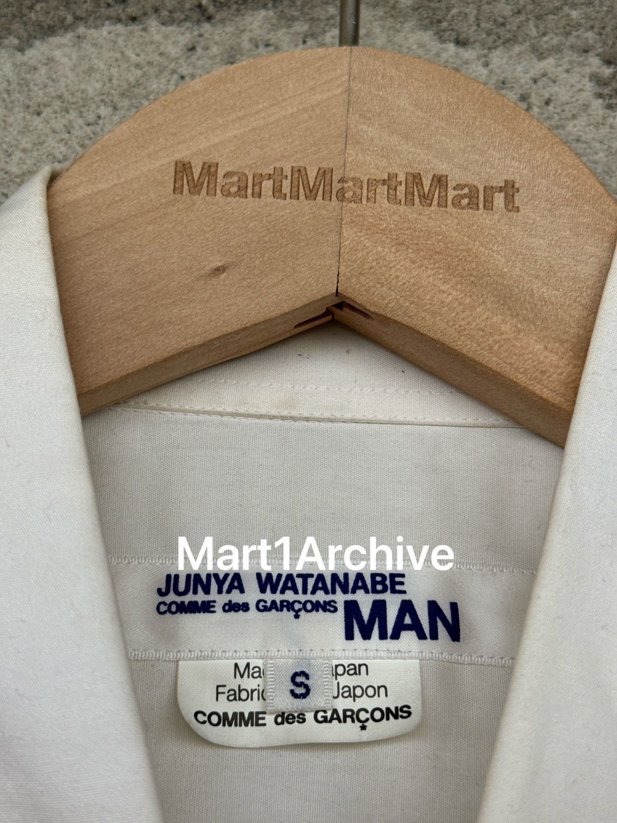 Junya Watanabe Junya Watanabe Comme Des Garçons 02SS Poem Shirt Size US S / EU 44-46 / 1 - 5 Thumbnail