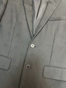 Saint Laurent Paris Authentic Saint Laurent star embroidered wool suit Size 46R - 3 Thumbnail