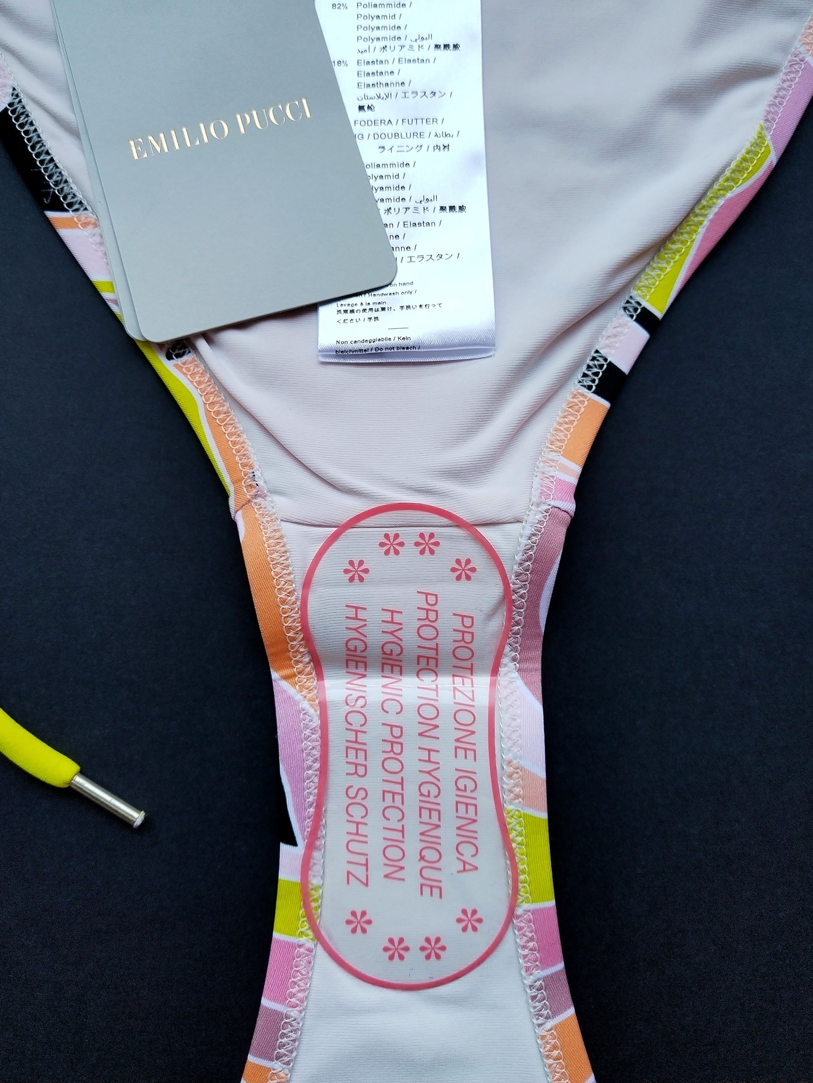 Emilio Pucci 'Vetrate' size tie bikini bottoms Size 26" / US 2 / IT 38 - 6 Thumbnail